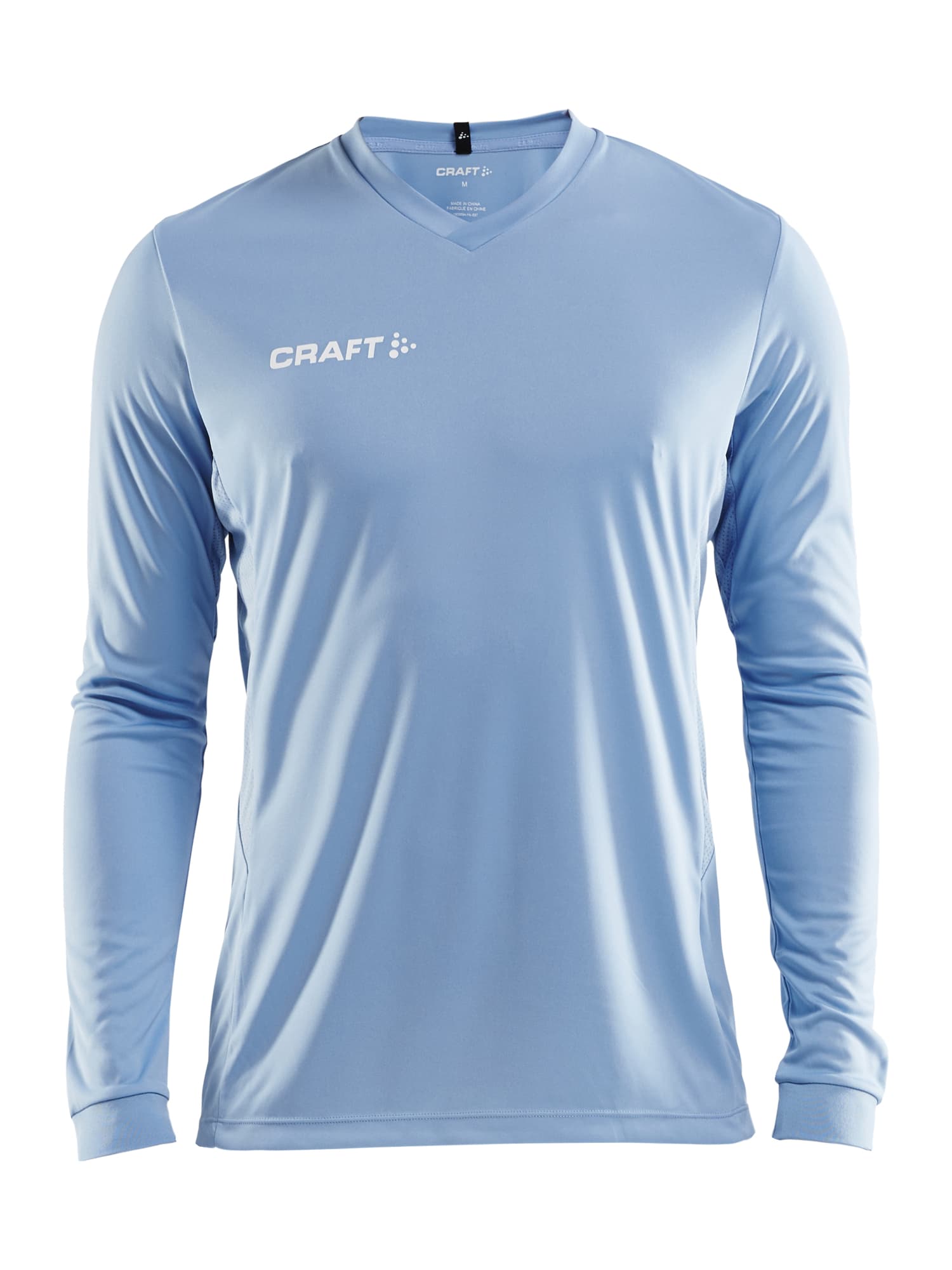 Squad Go Jersey Solid Ls M, Sky Blue