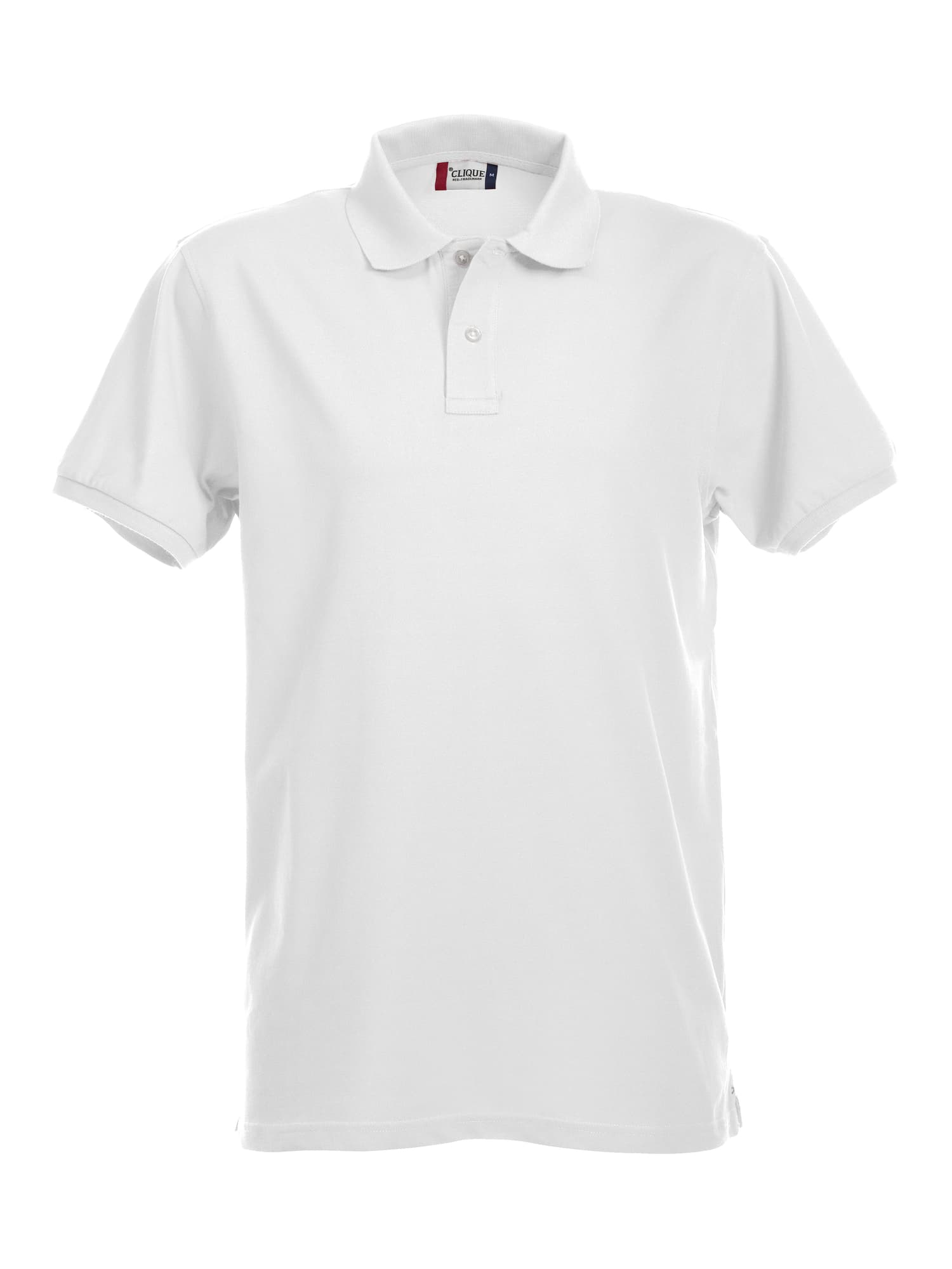 Stretch Premium Polo, White