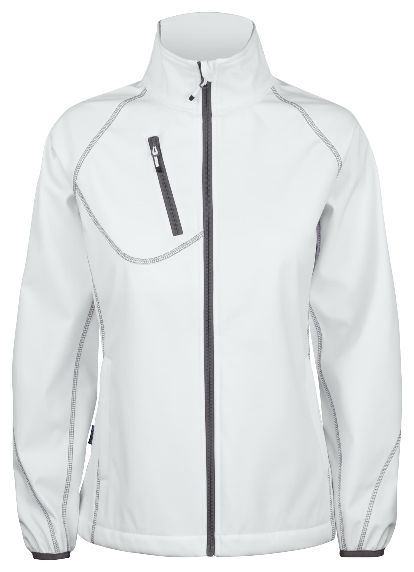 2423 Sofshelljakke Dame, White