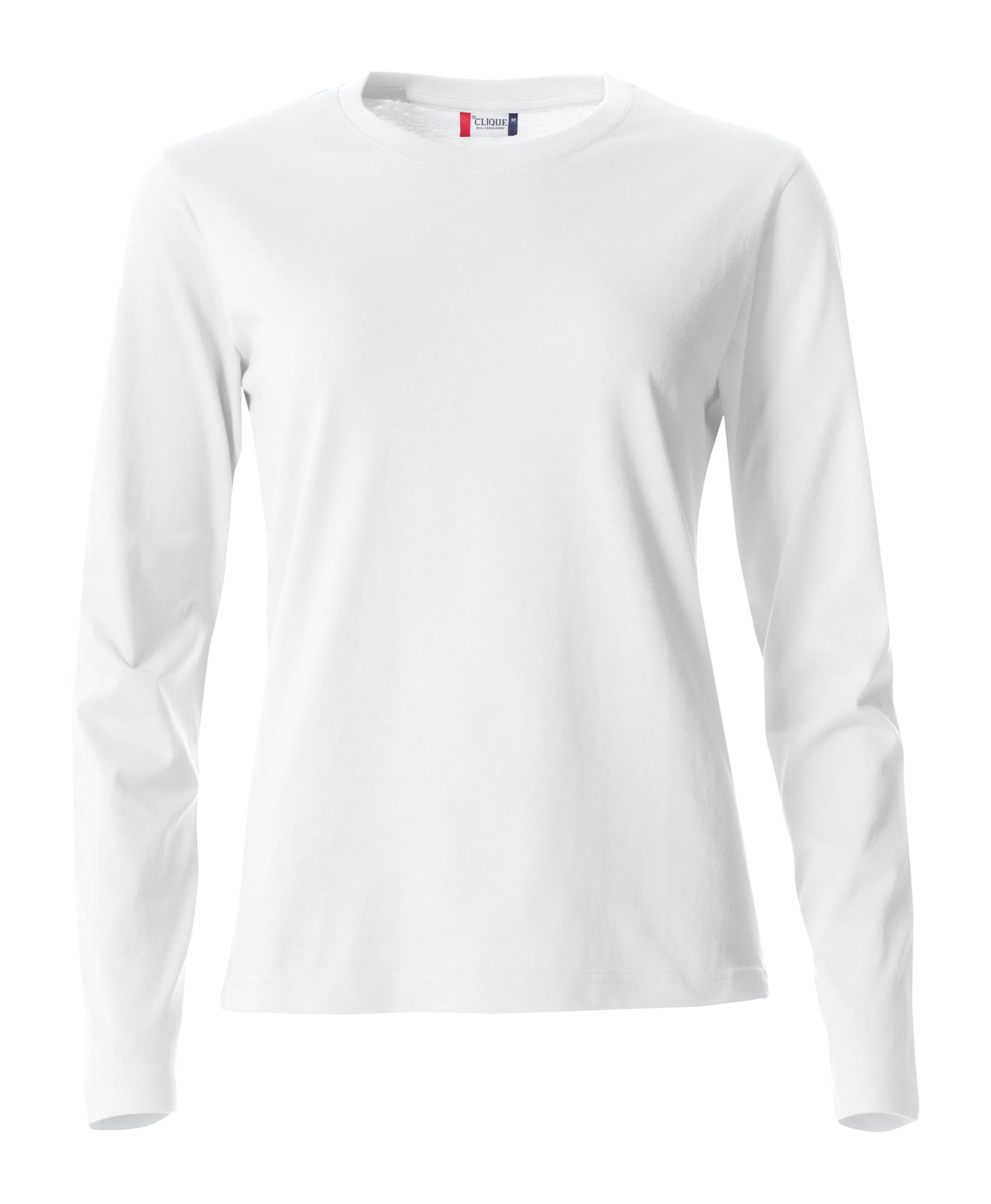 Basic-T L/S Women, White