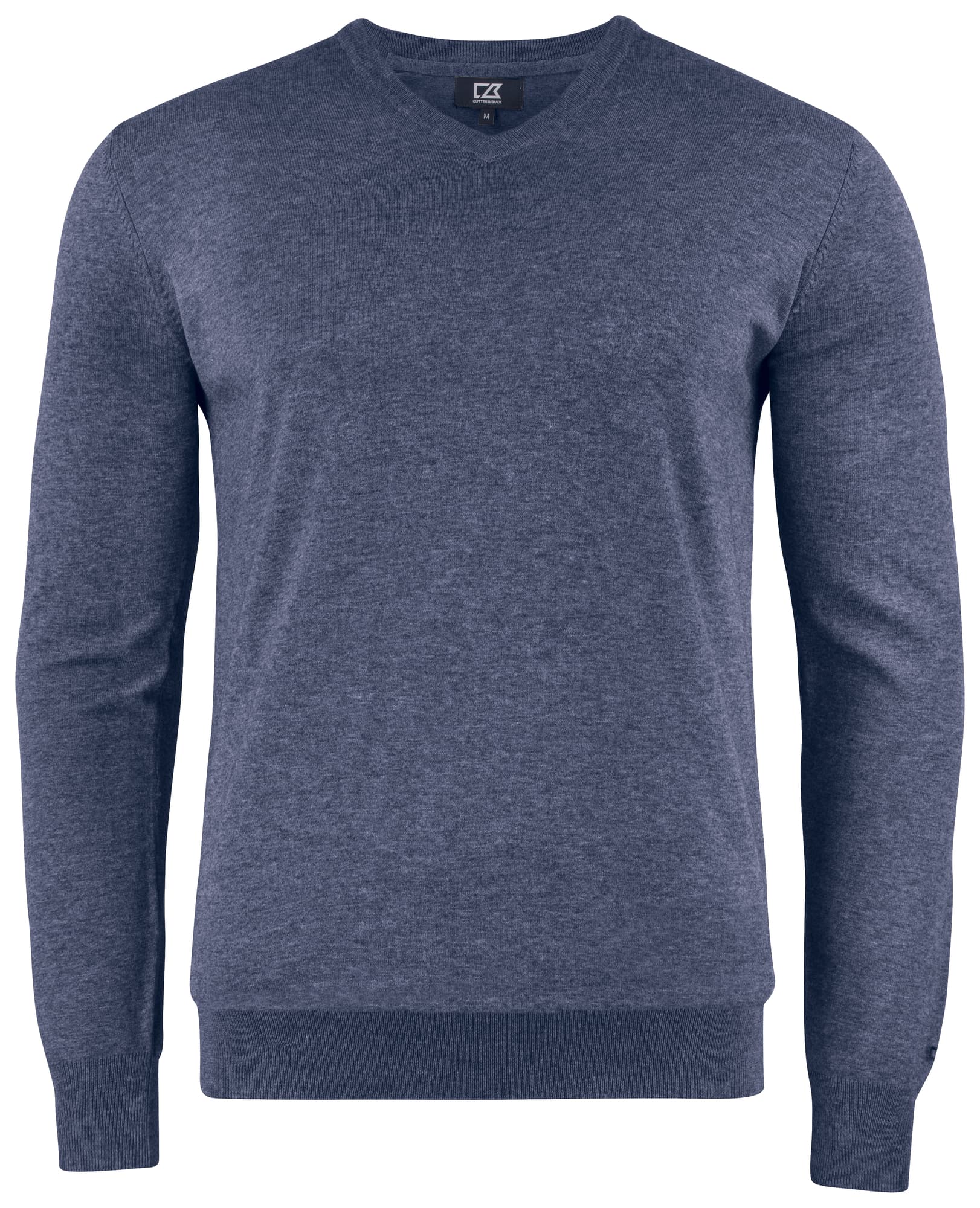Oakville V-neck Men, Navy Melange