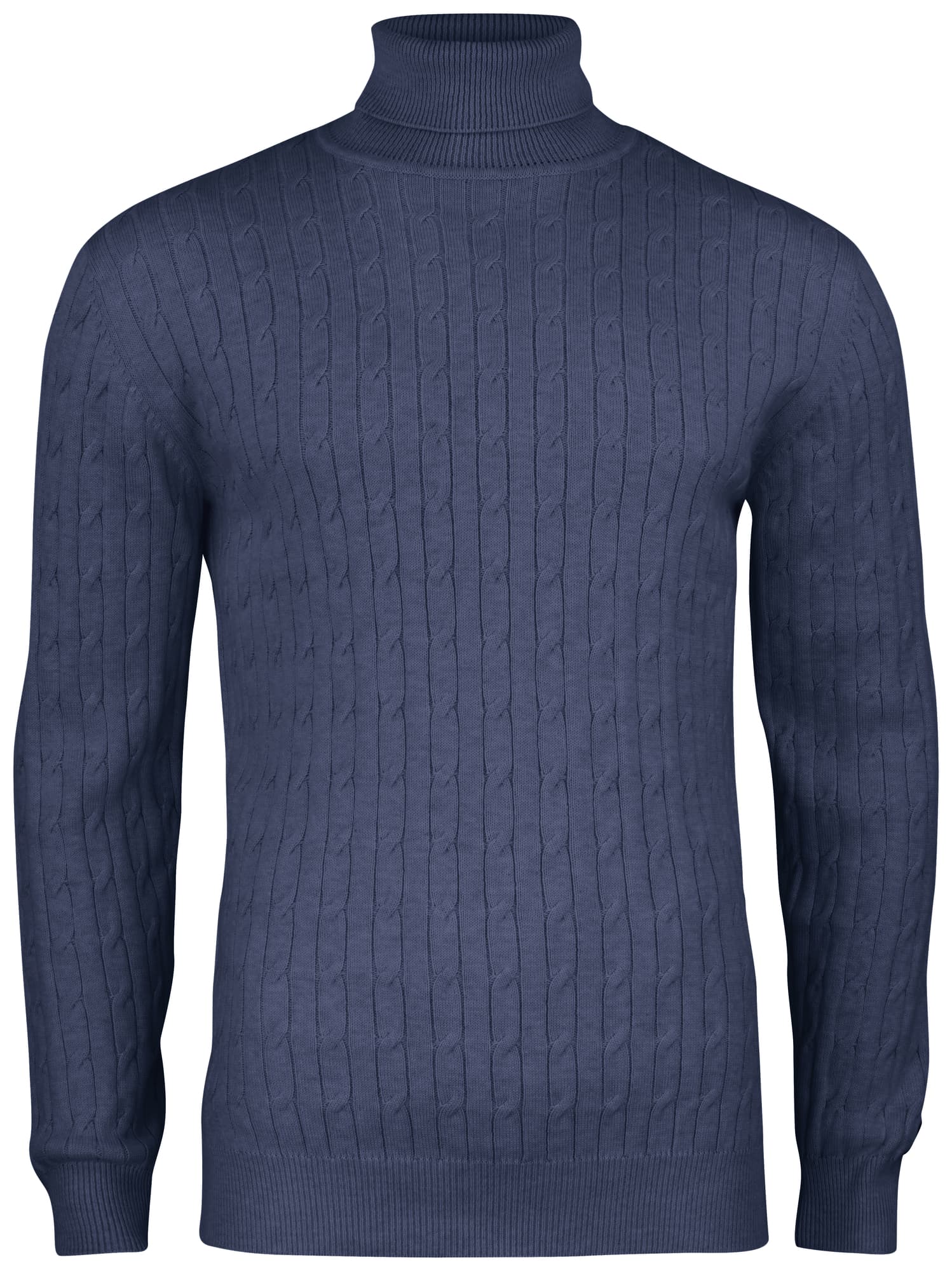 Blakely Rollerneck Men, Navy Melange