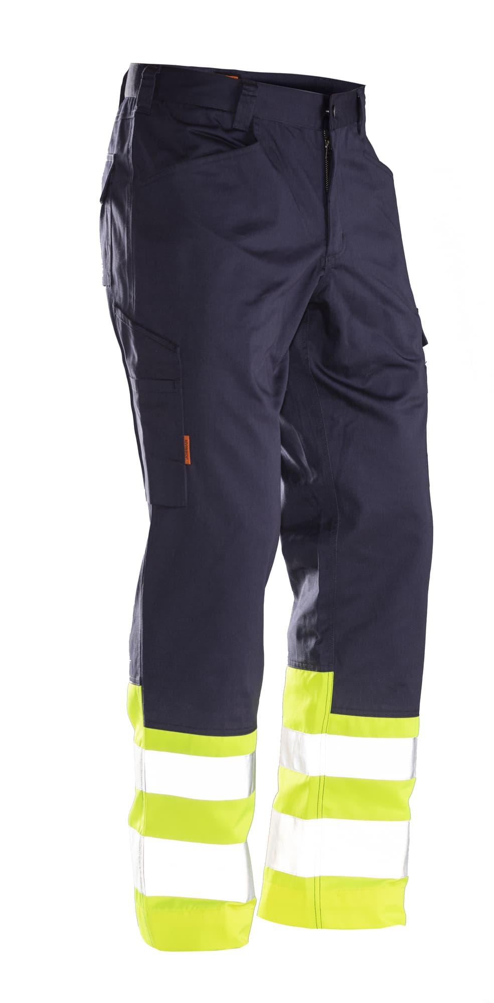 HV Servicebukse Kl 1, Navy/Yellow