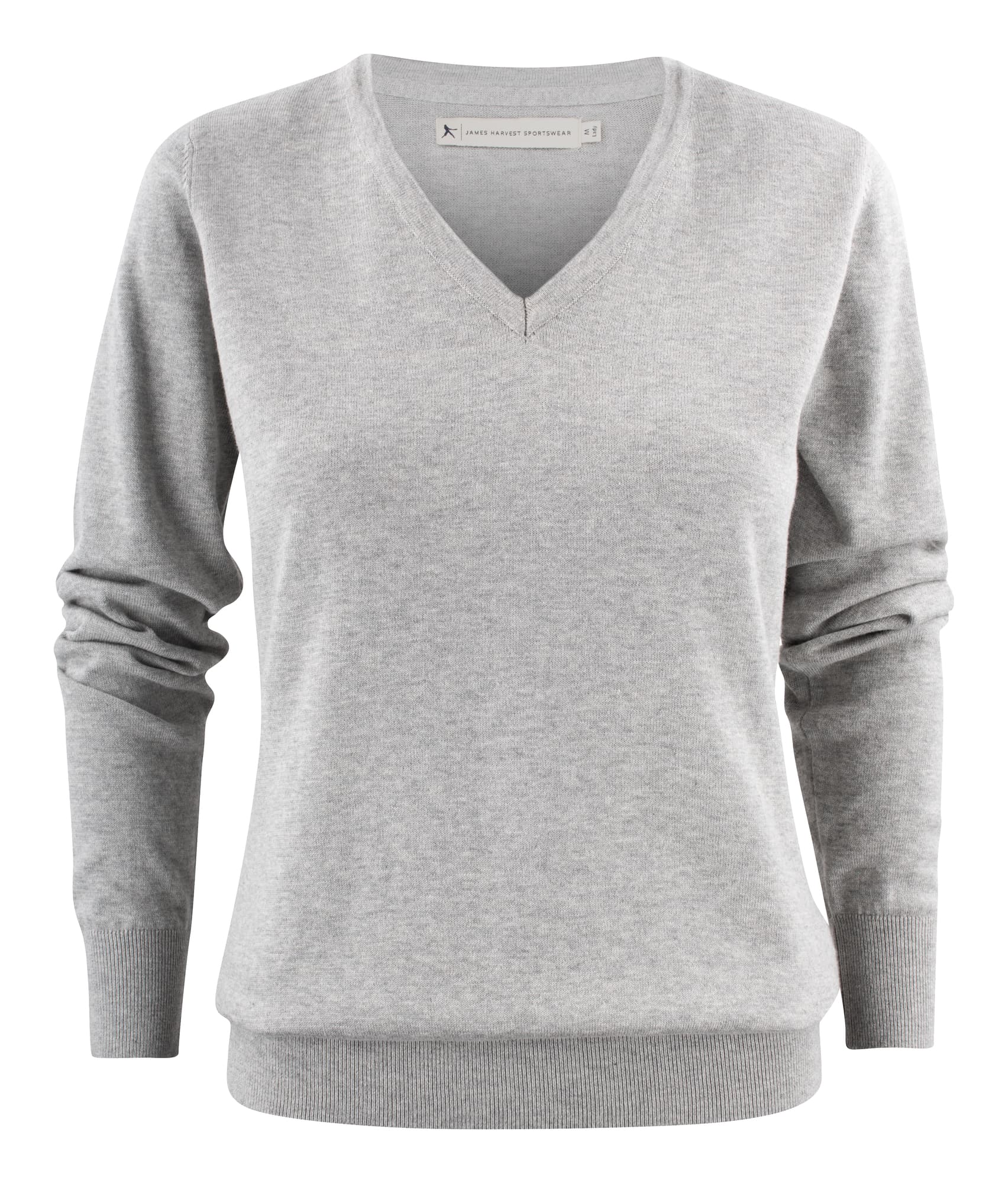 Ashland Lady V-neck, Grey Melange