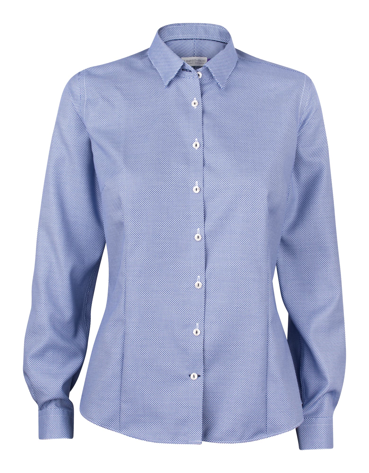 PB48 Jacquard Woman, Blue Pattern