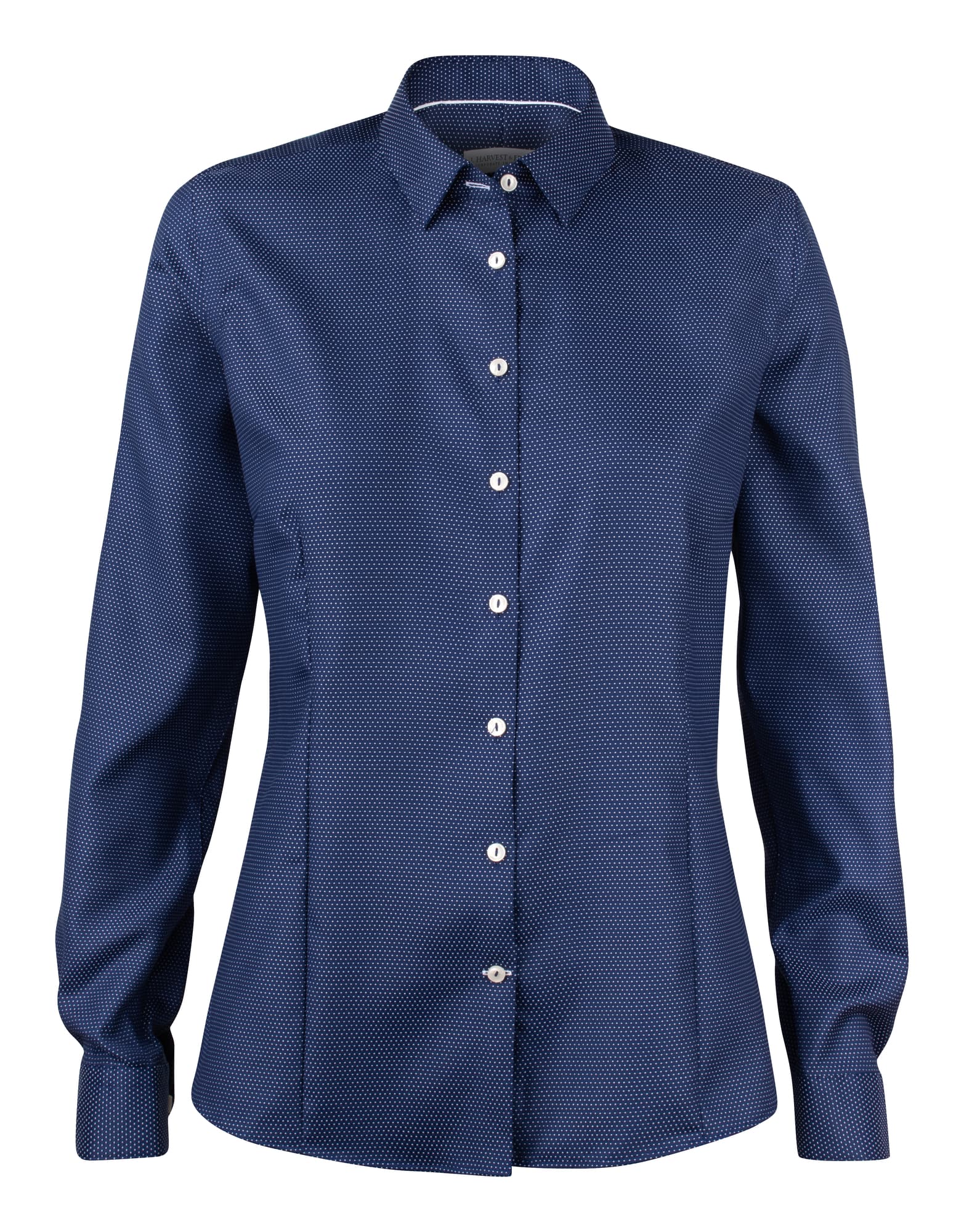 PB49 Jacquard Woman, Navy/White Dot