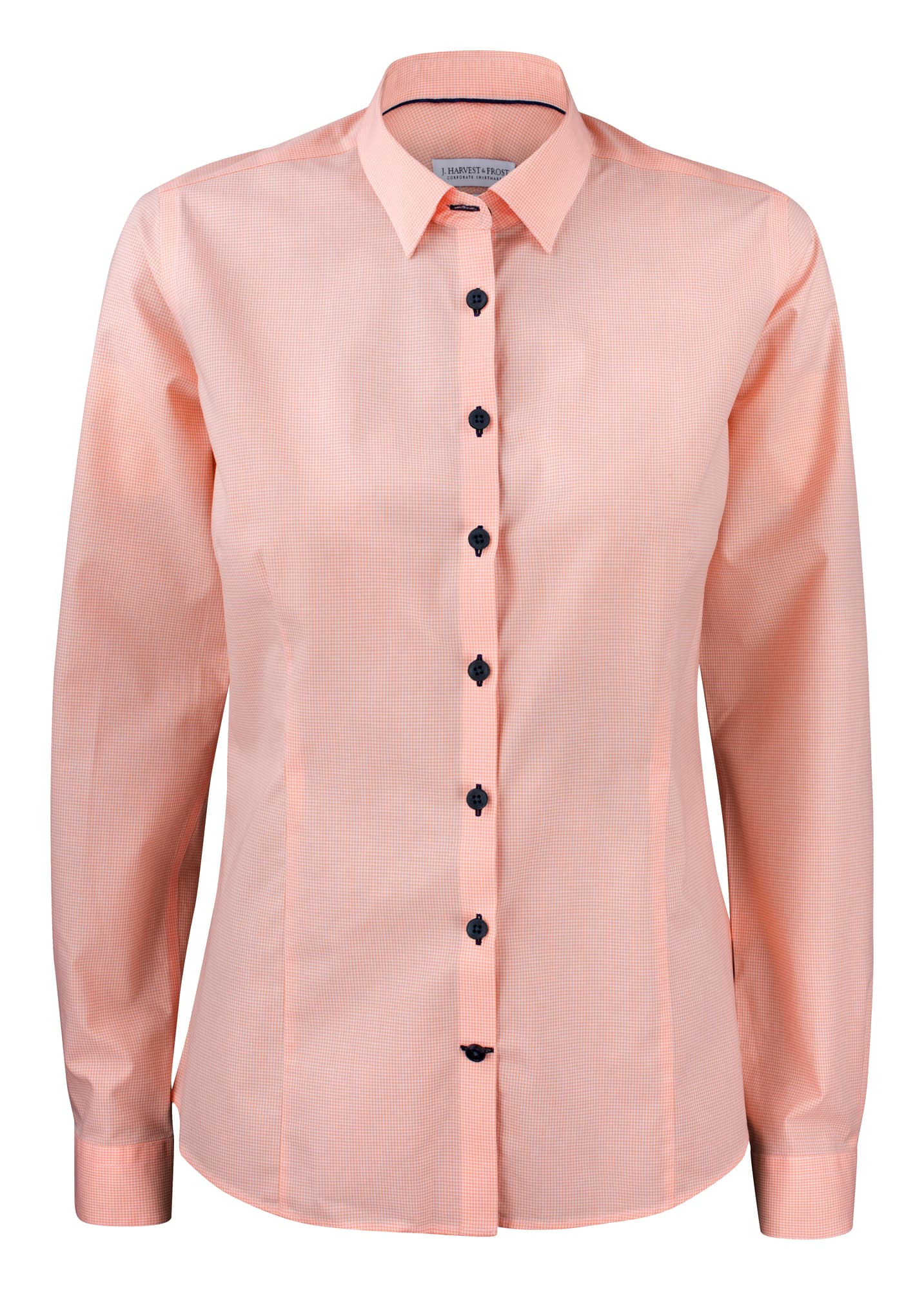 JH&F Purple Bow 141 Women, Orange Check