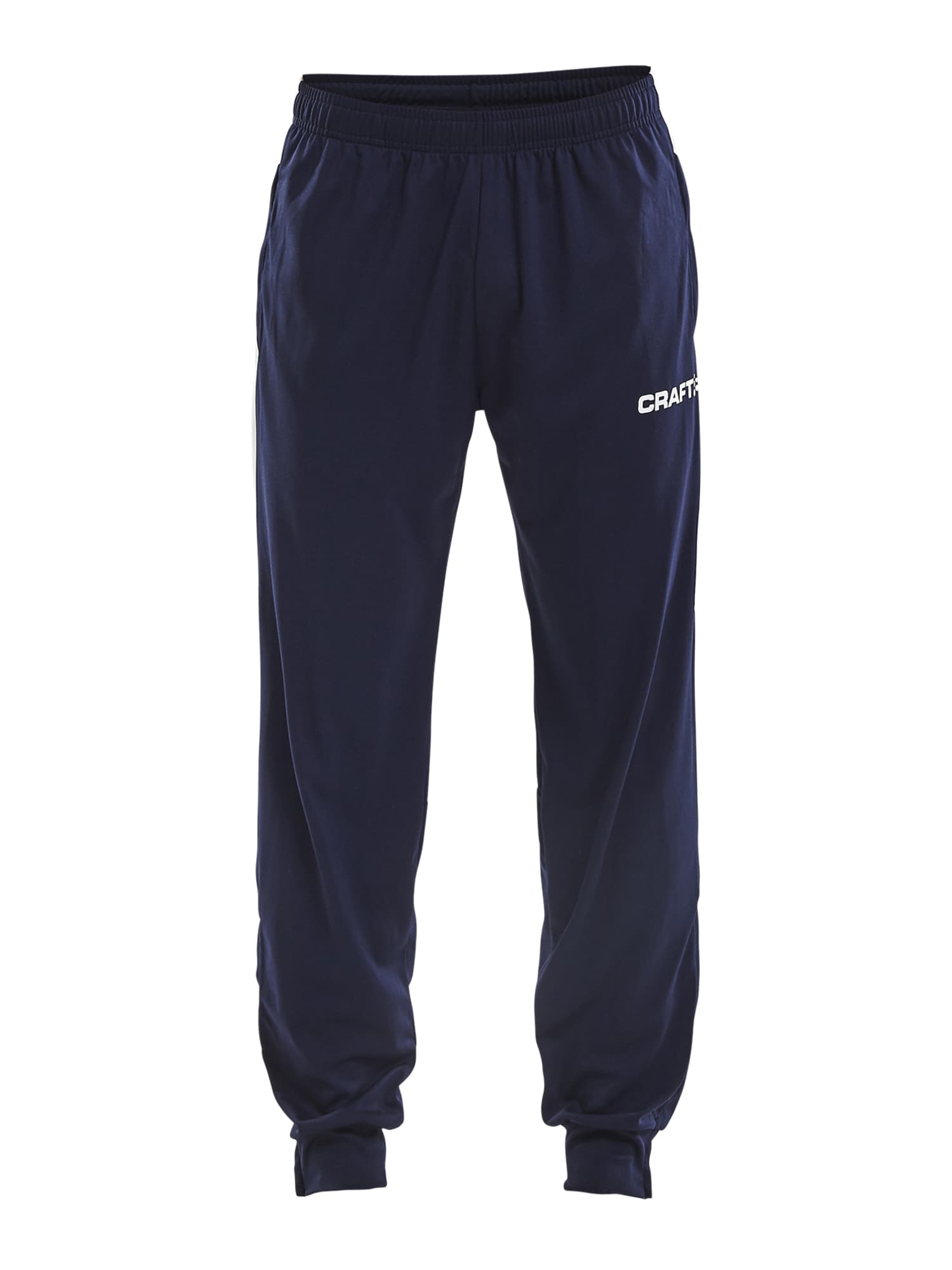 Progress Pant Straight M, Navy/White