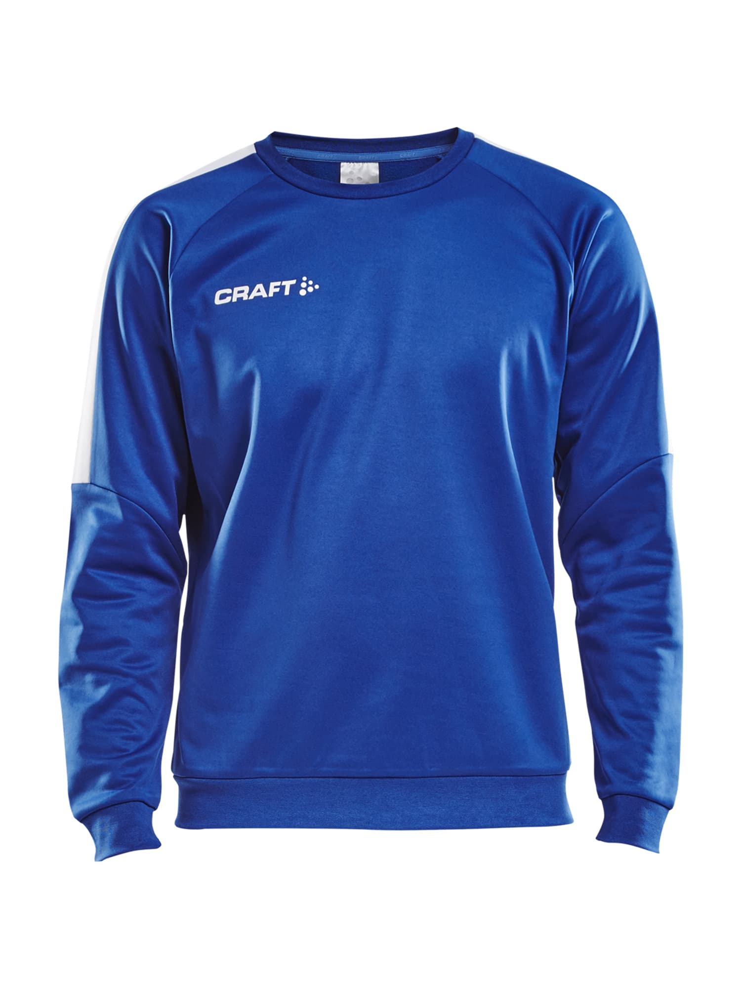 Progress R-Neck Sweater M, Club Cobolt/White