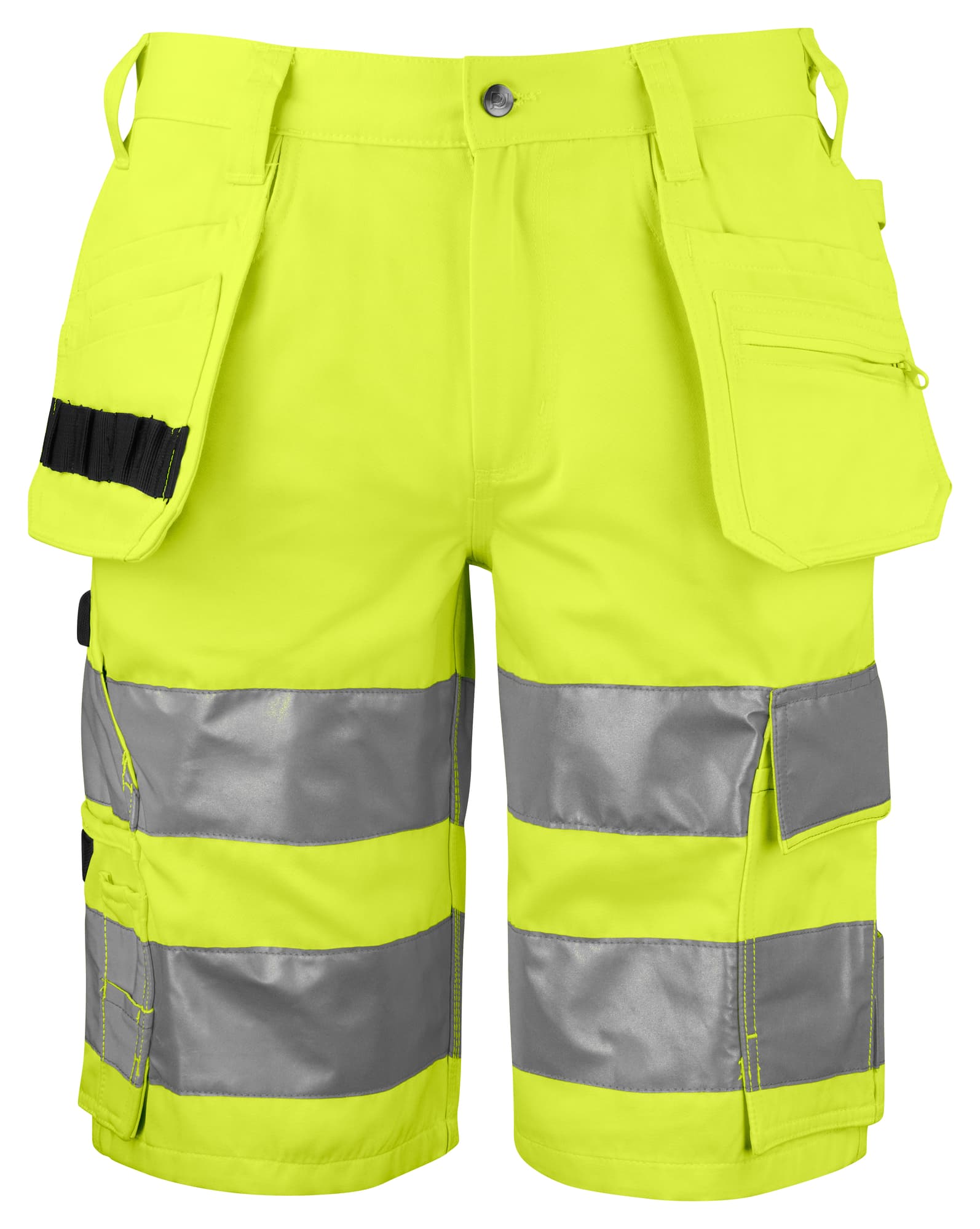 6535 Shorts EN ISO 20471 Kl 2/1, Yellow/Black