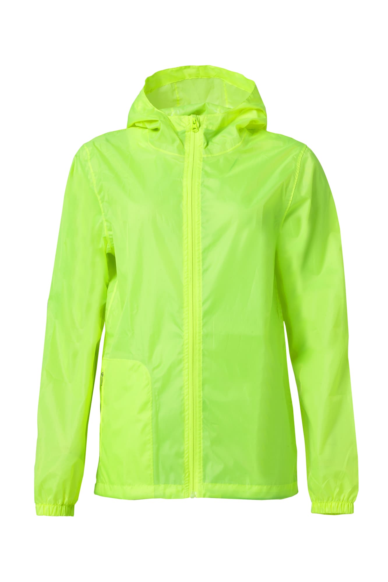 Basic Rain Jacket, Visibility Yellow