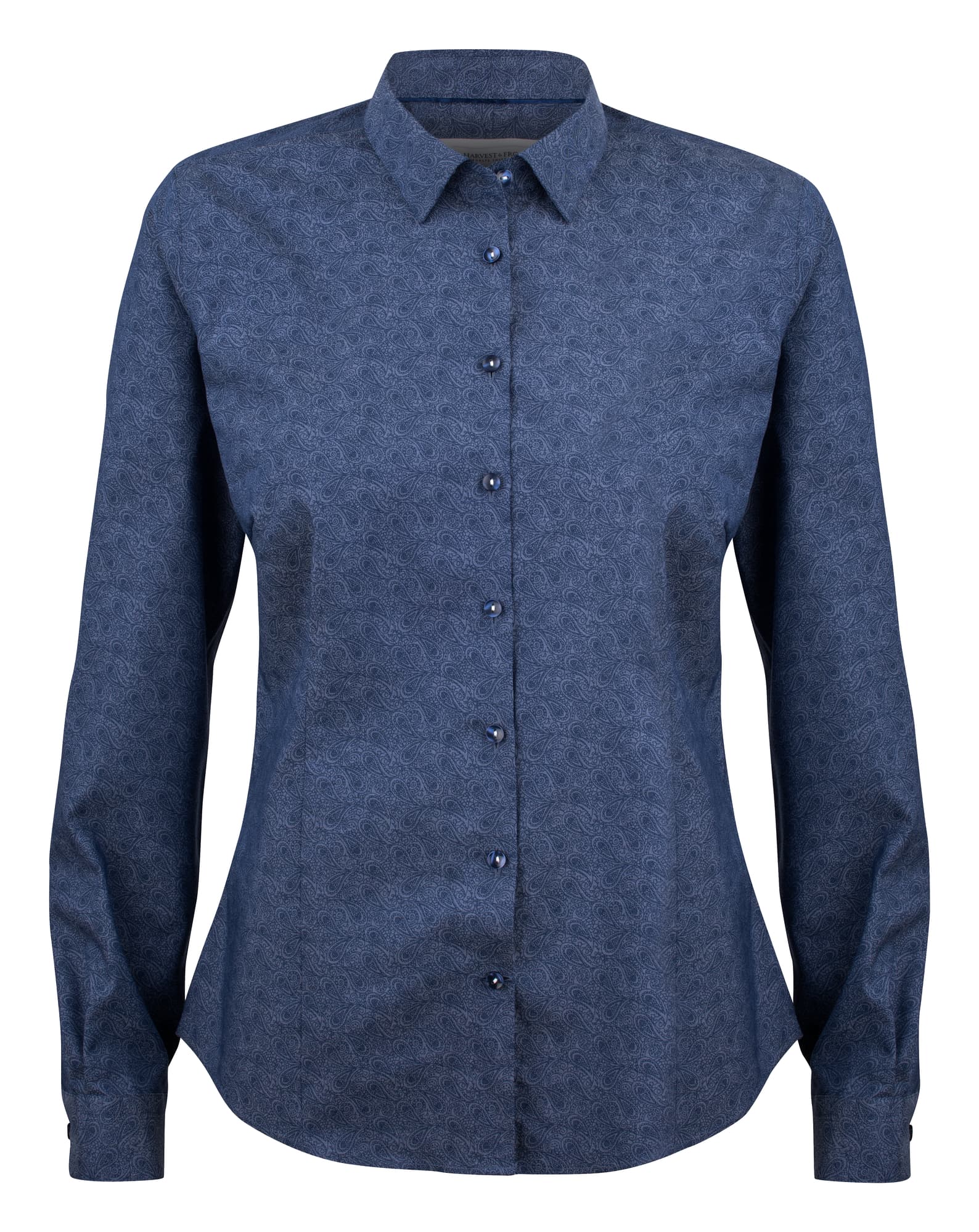 PB143 Twill Woman, Indigo Paisley