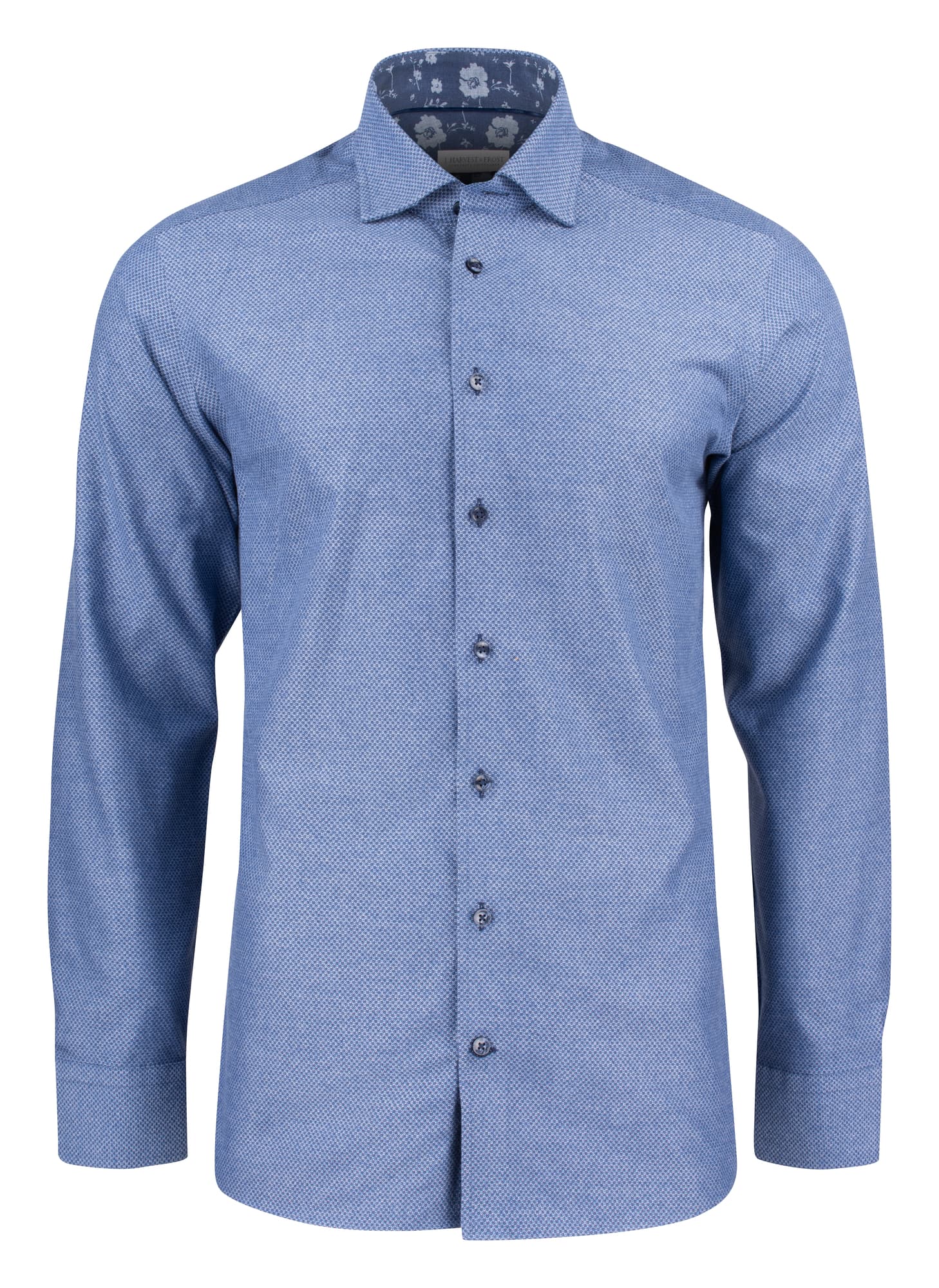 PB144 Brushed Jacquard Slim, Indigo