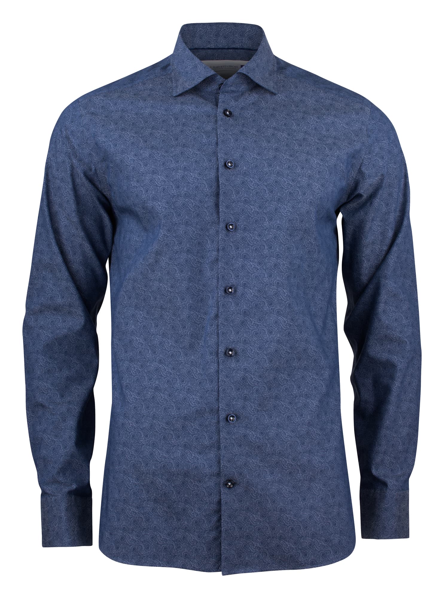 PB143 Twill Slim, Indigo Paisley