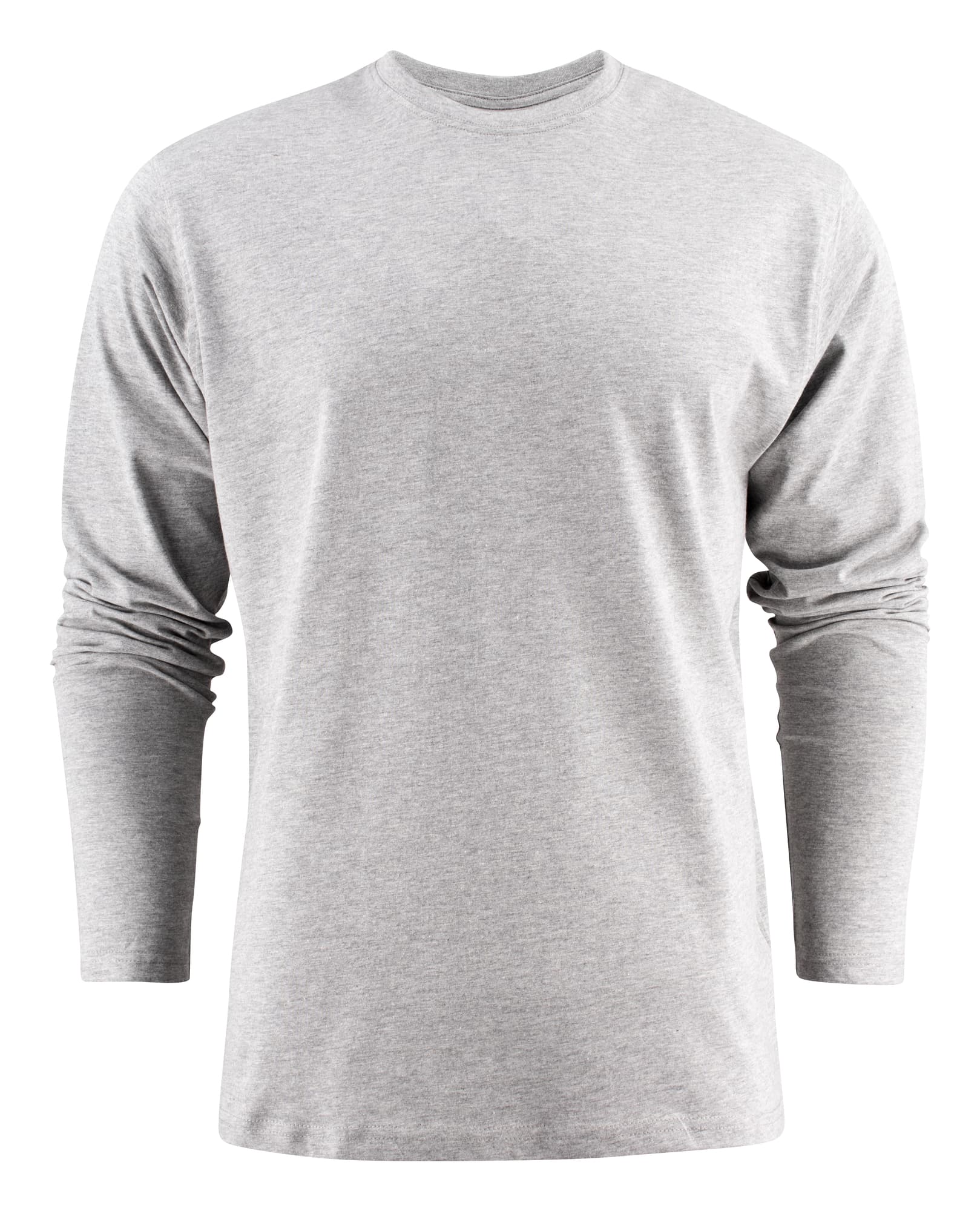 Heavy long sleeve, Grey Melange