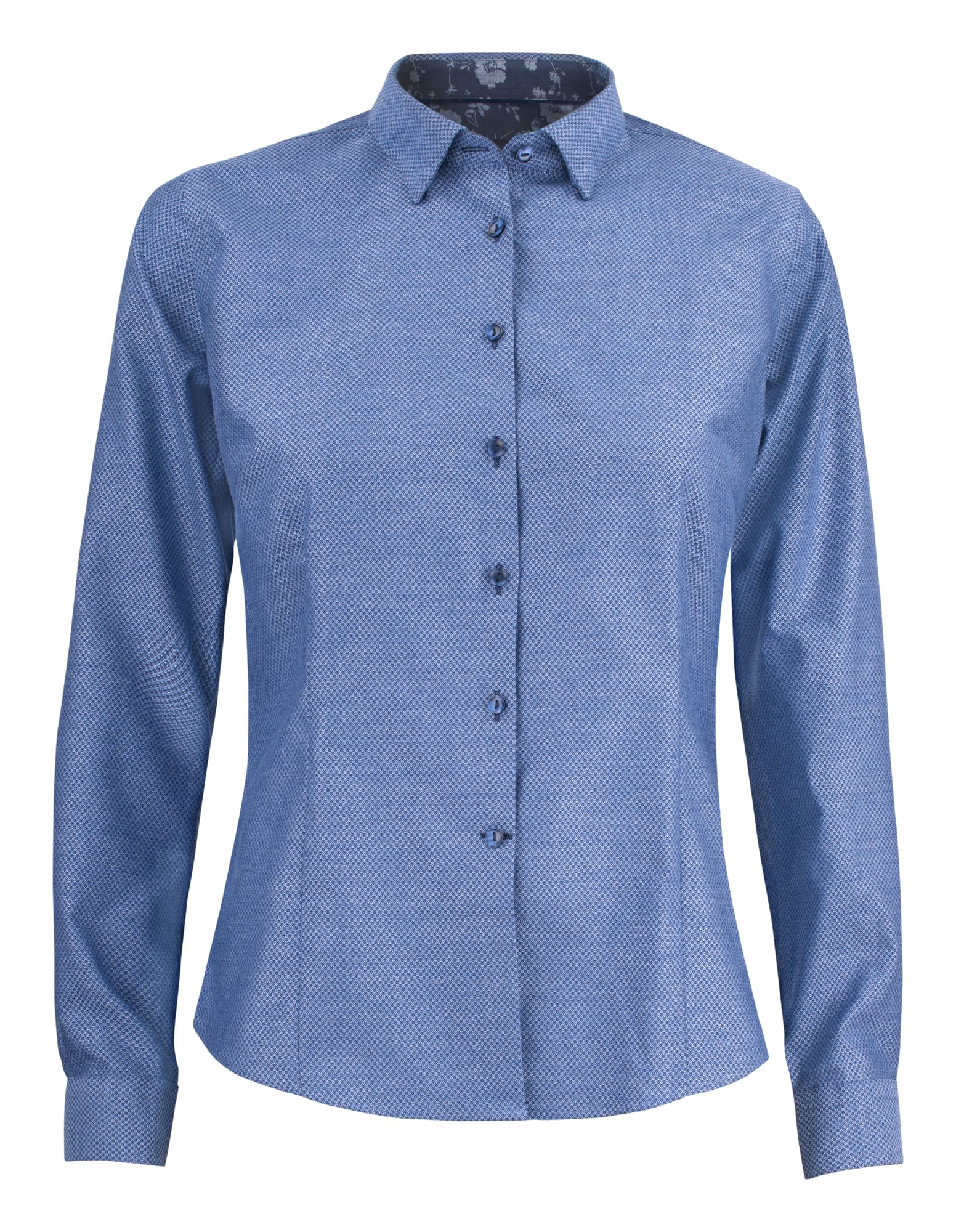 PB144 Brushed Jacquard Woman, Indigo