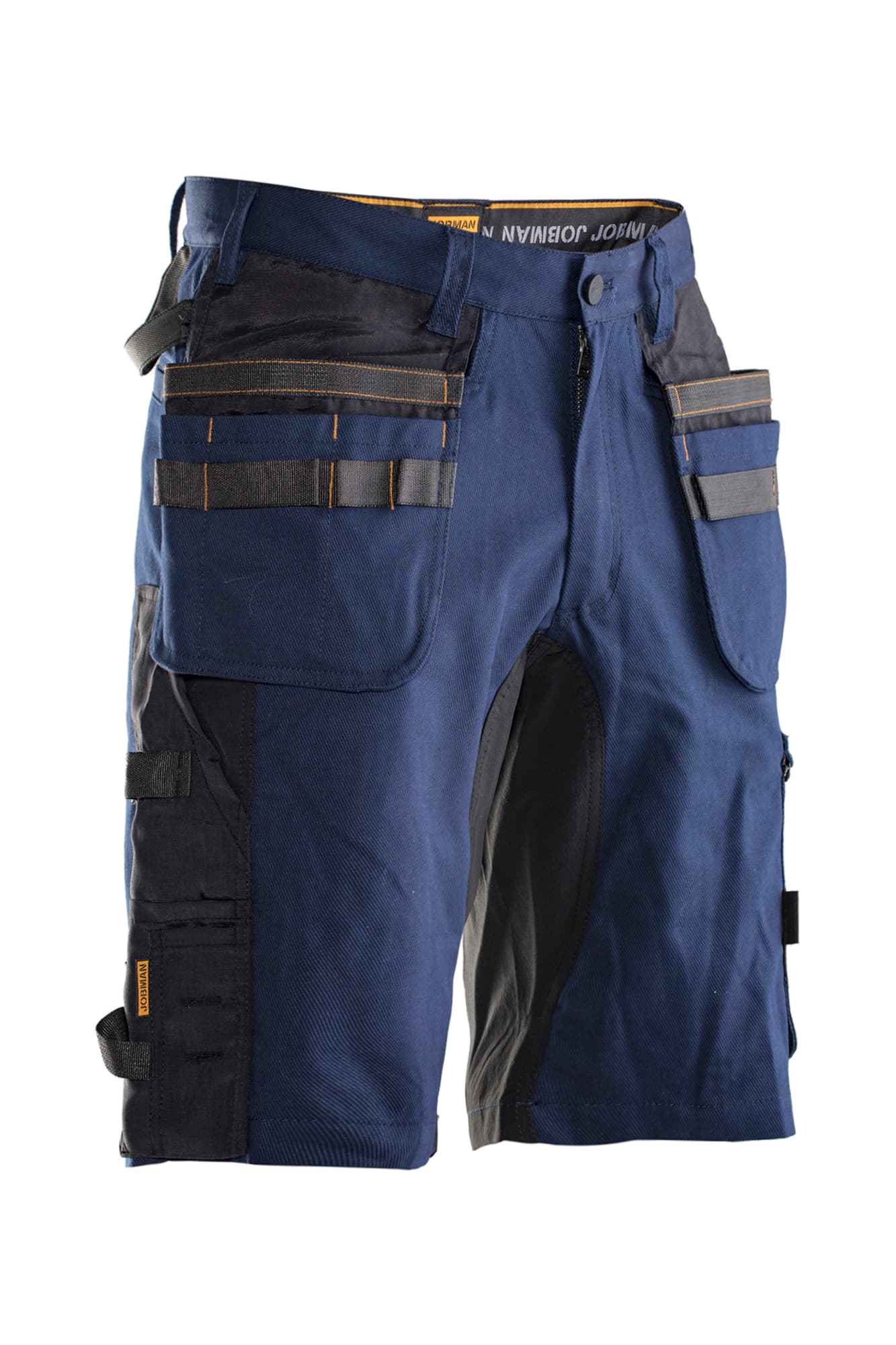 Håndverksshorts stretchpanel, Navy/Black
