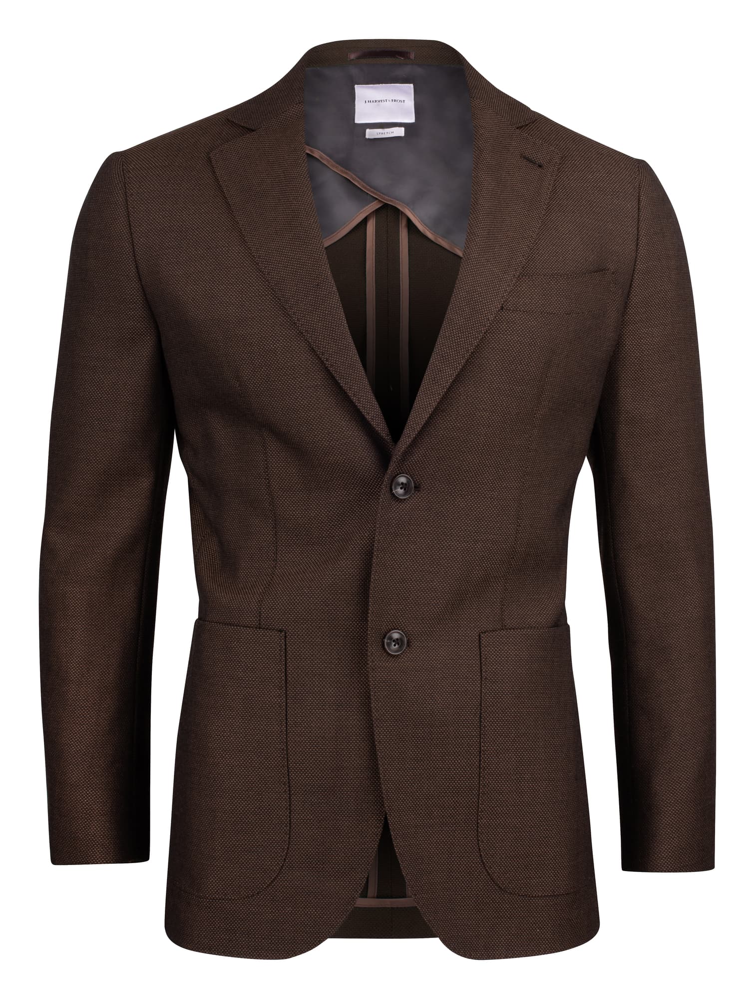 JH&F Club Blazer 30, Brown Melange