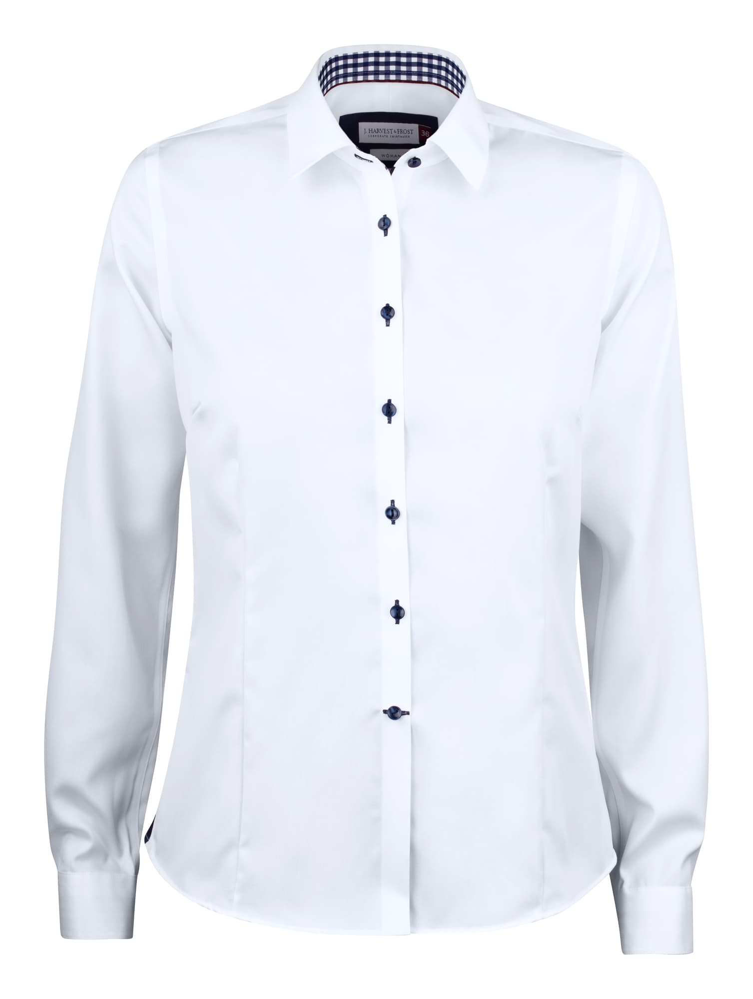 RB20 Twill Woman, White/Navy