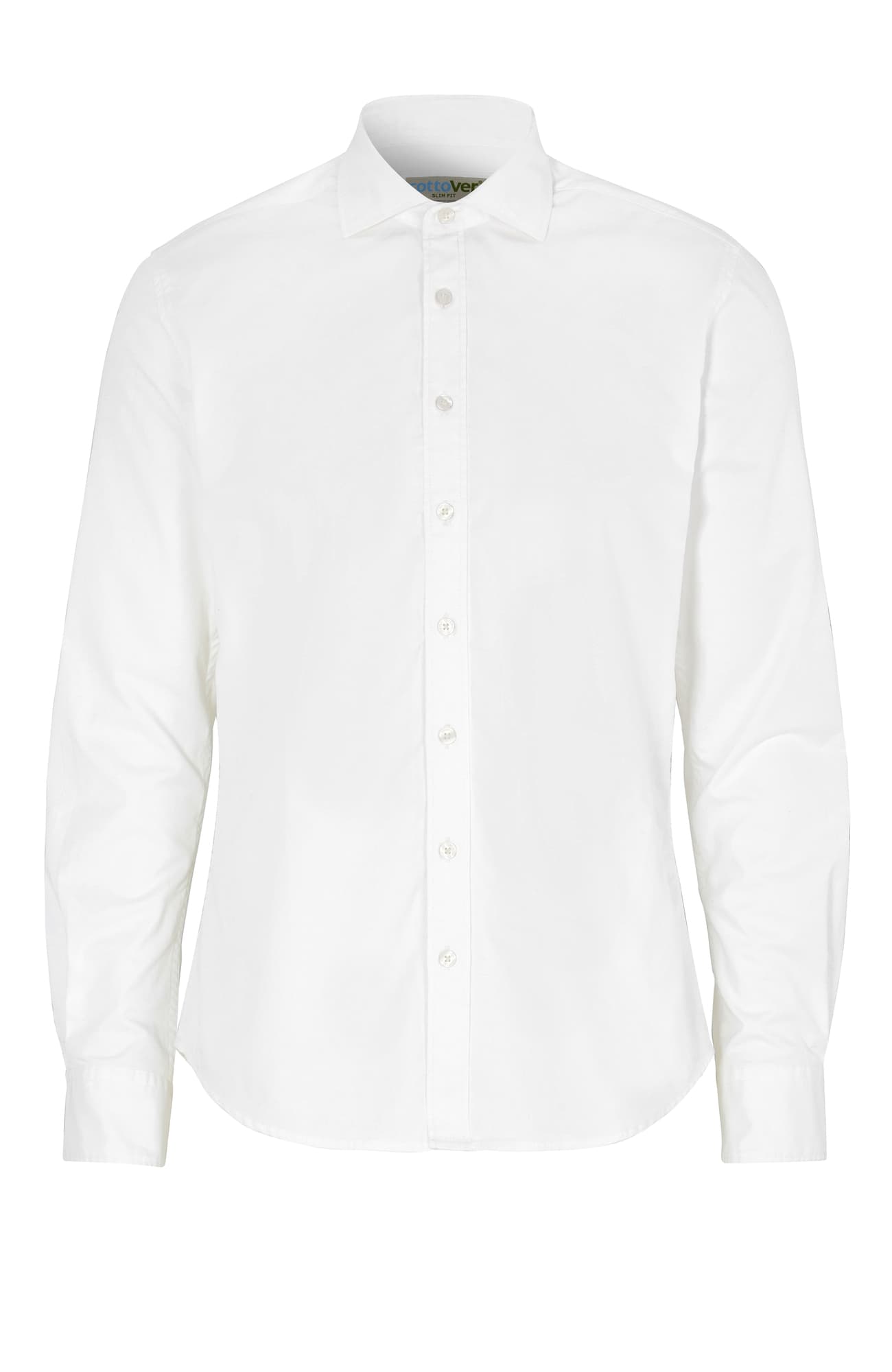 Twill Slim Fit Man, White