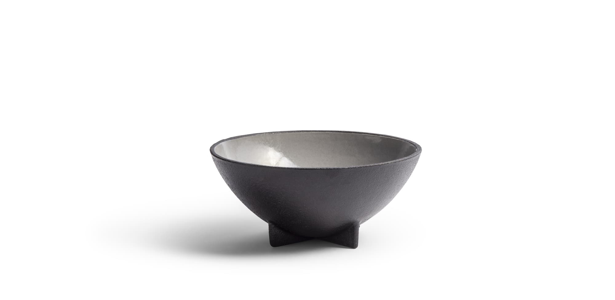 Støpejernsskål liten, Black