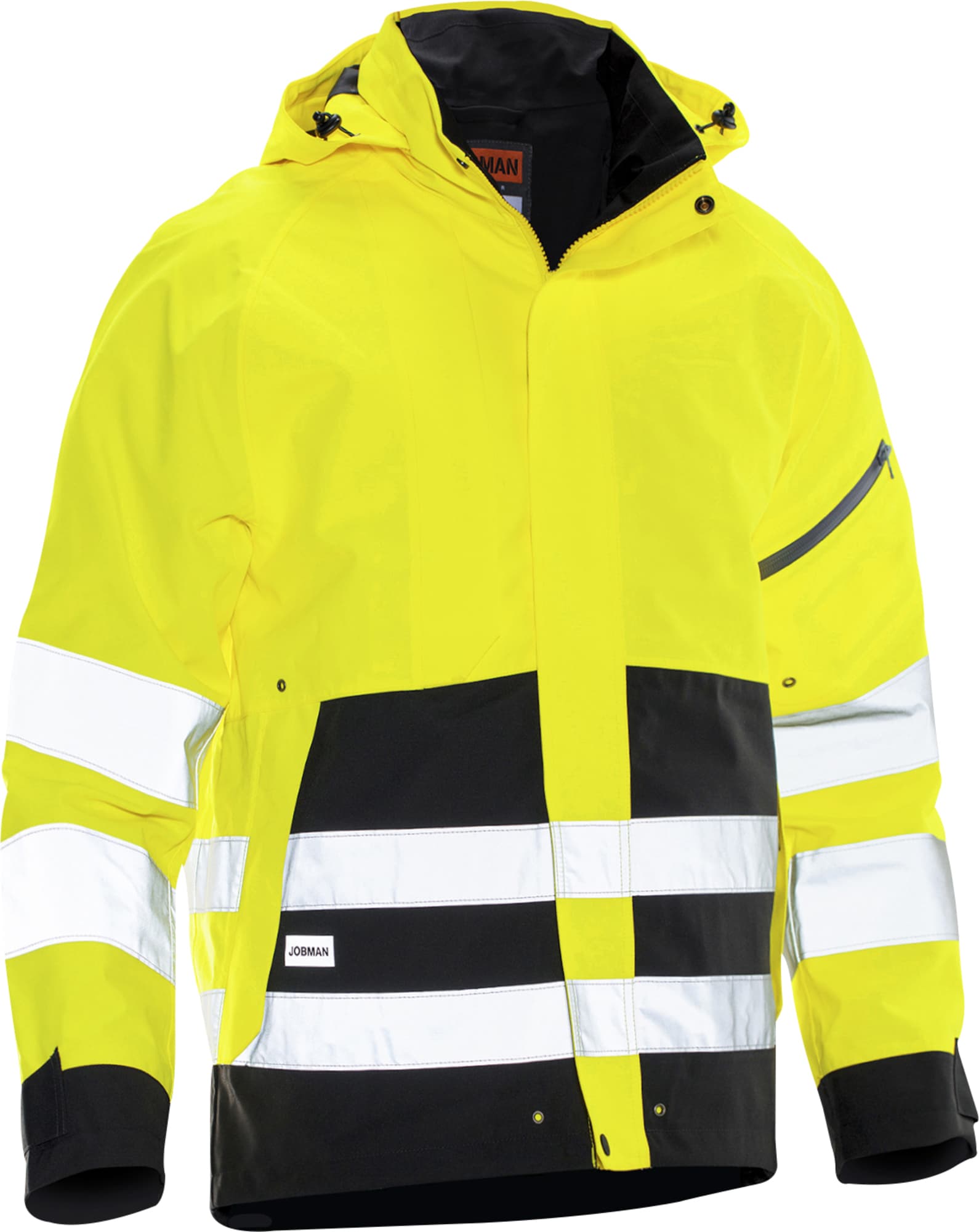 1273 Skalljakke varsel, Yellow/Black