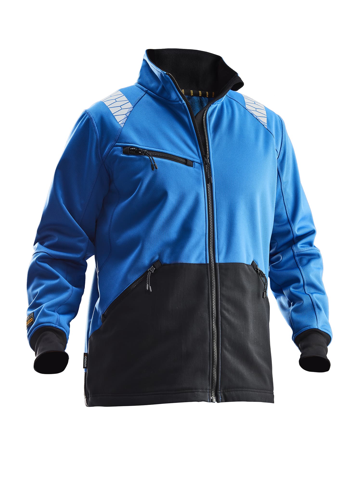Jacket Windblocker Solid, Royal Blue/Black