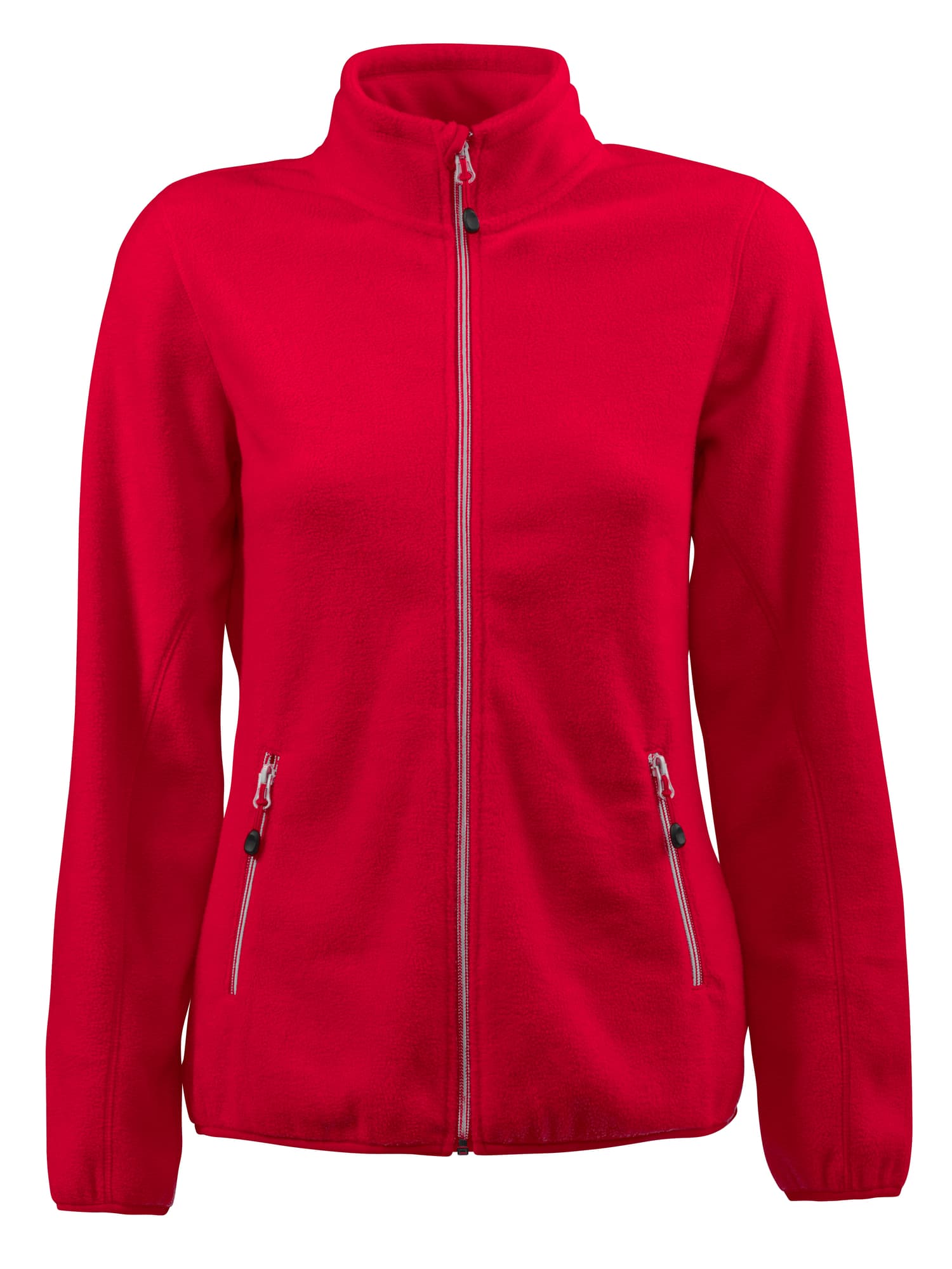 Rocket Lady fleece jacket, Red
