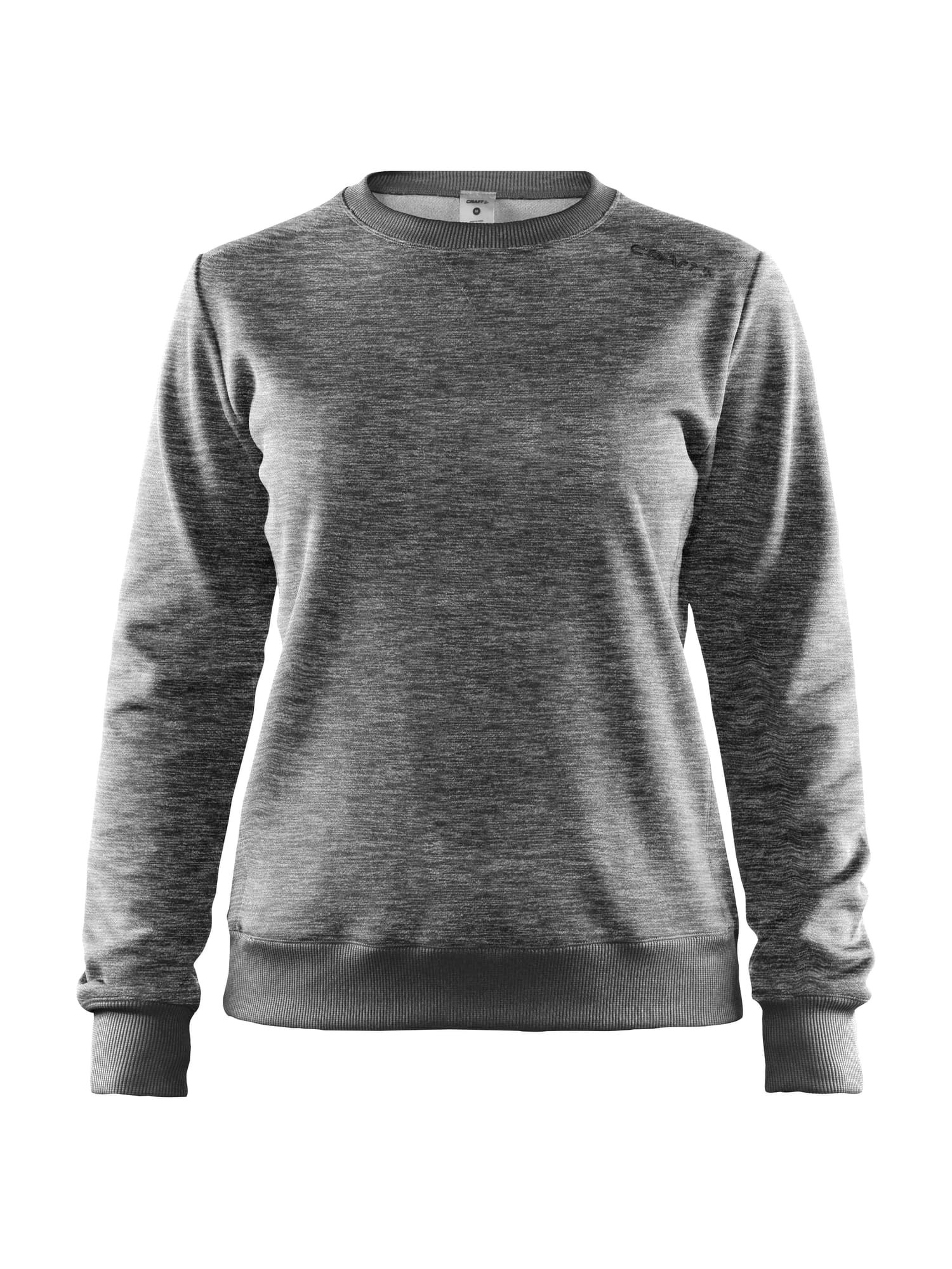 Leisure Crewneck W, Dk Grey Melange