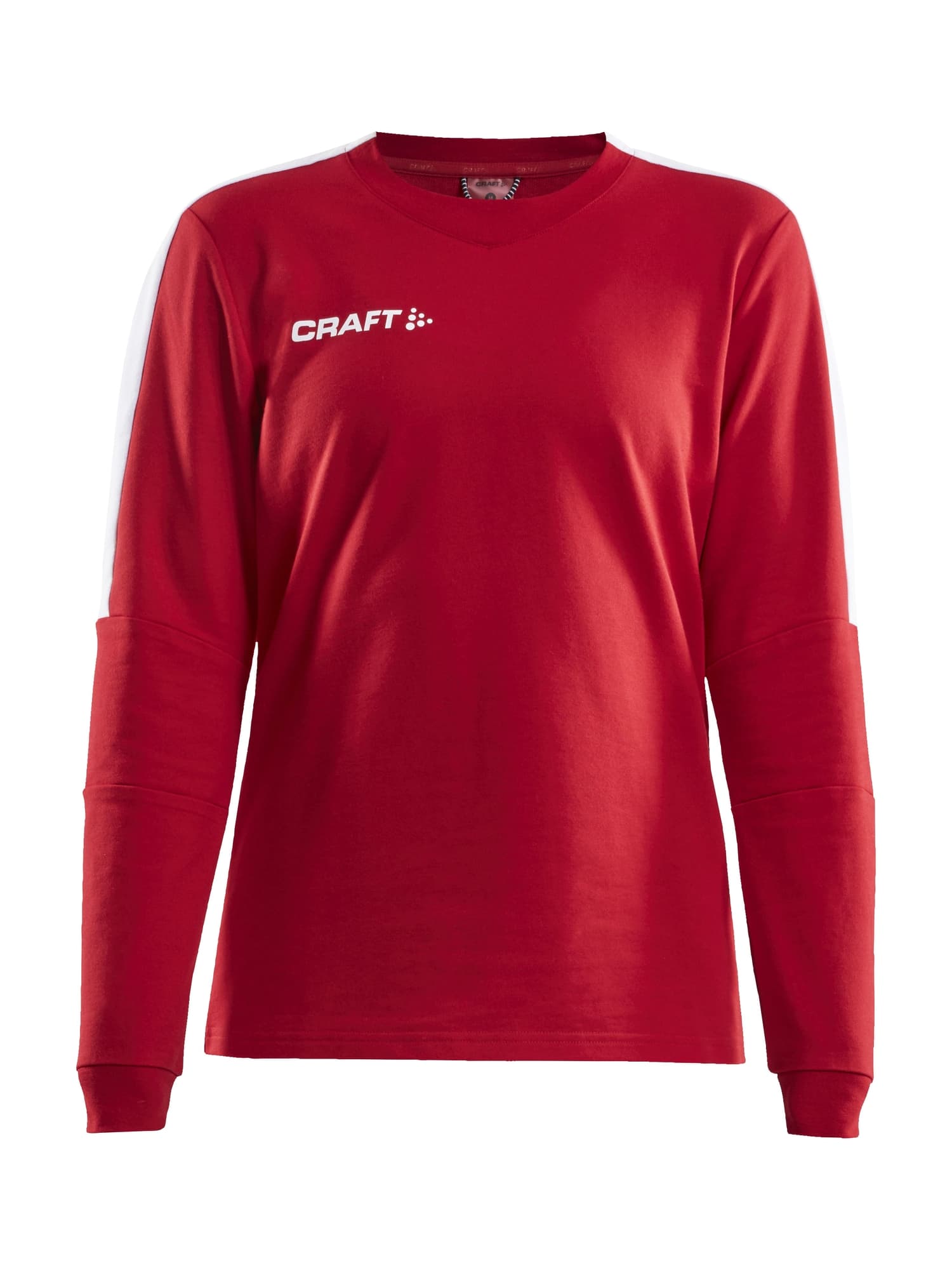 Progress GK Sweatshirt W, Bright Red/White