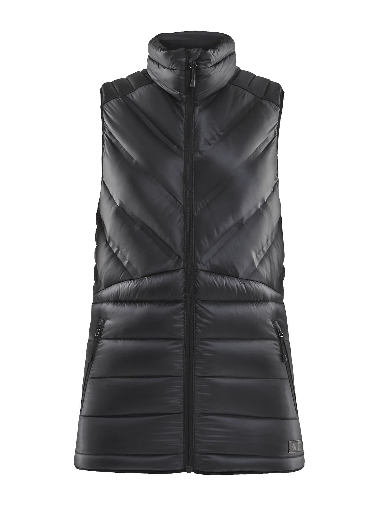 Light down vest W, Black
