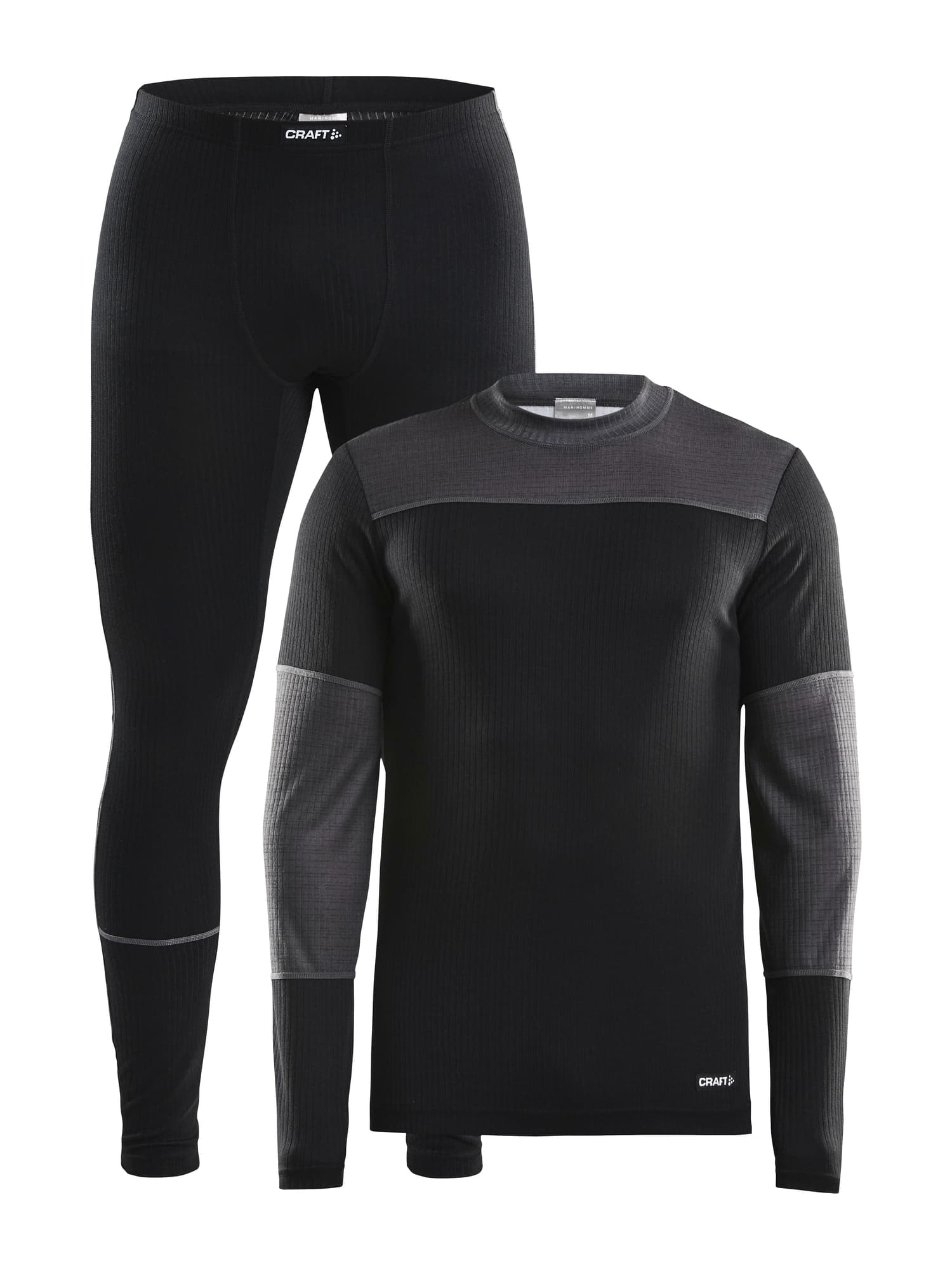 Black/Dk Grey Melange
