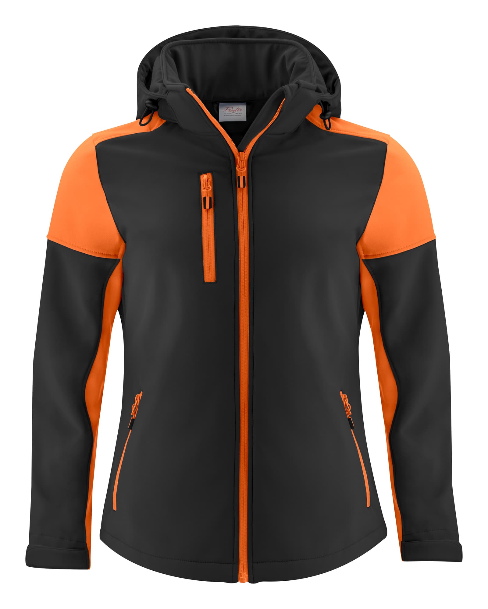 Black/Orange