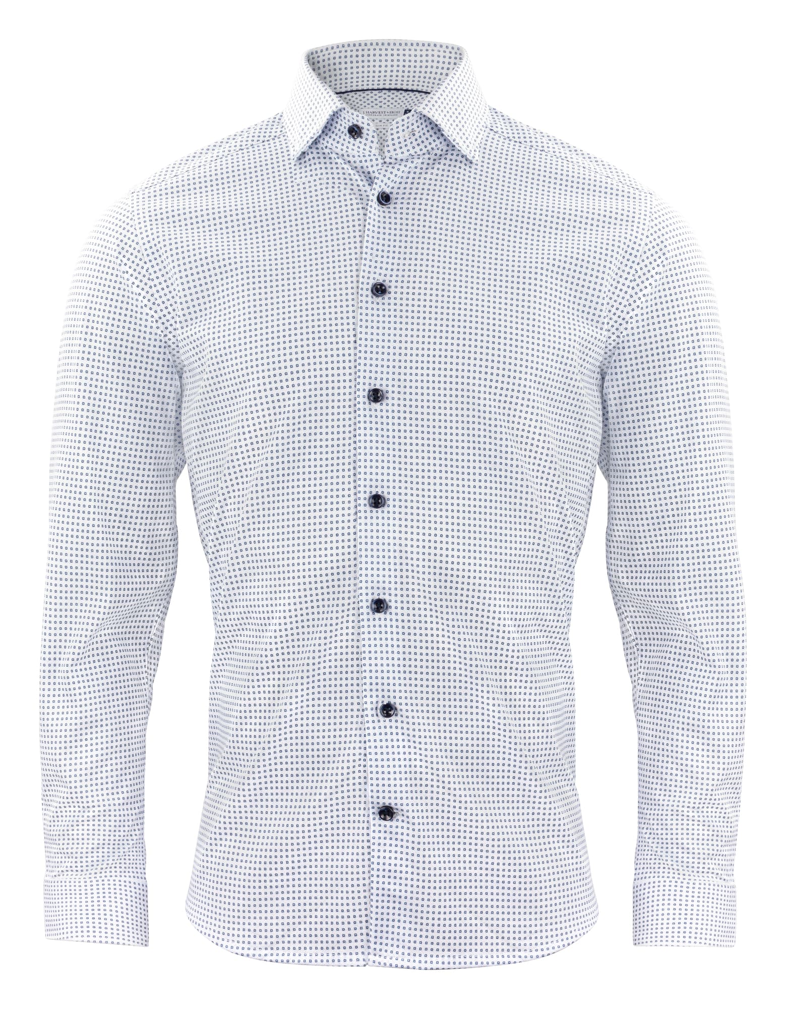 IB131 Pique Knit Regular, Sky Blue Print