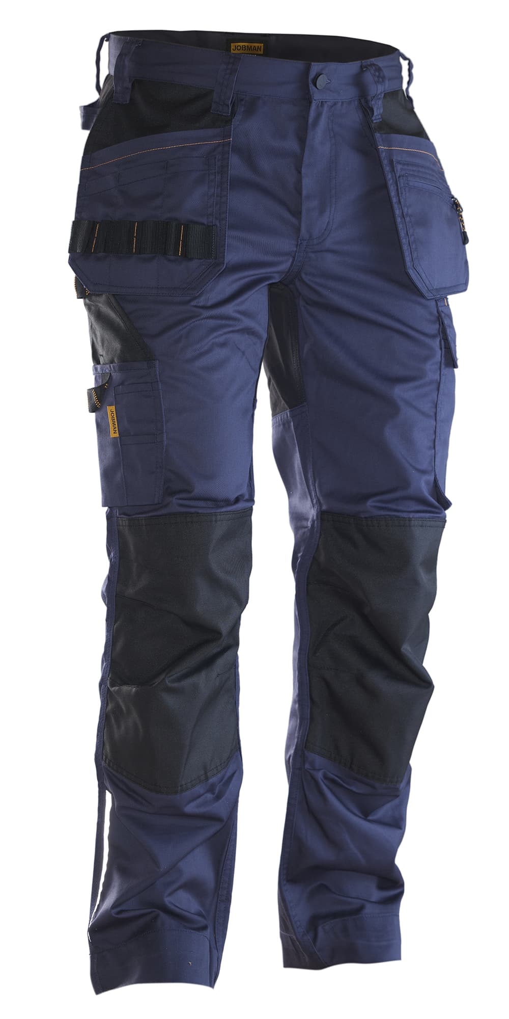 Hantverksbyxa stretch, navy/black
