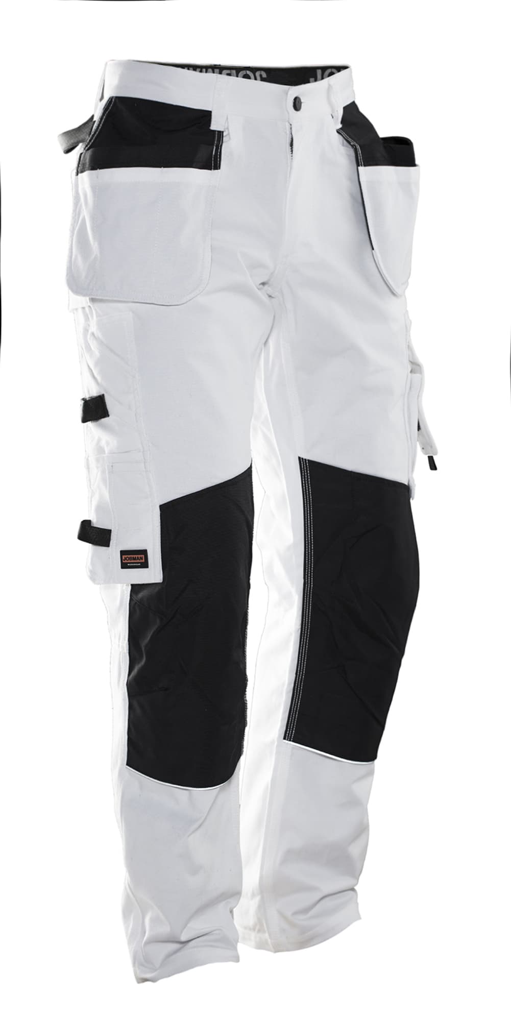 Malerbukse W Hvit/Svart, White/Black