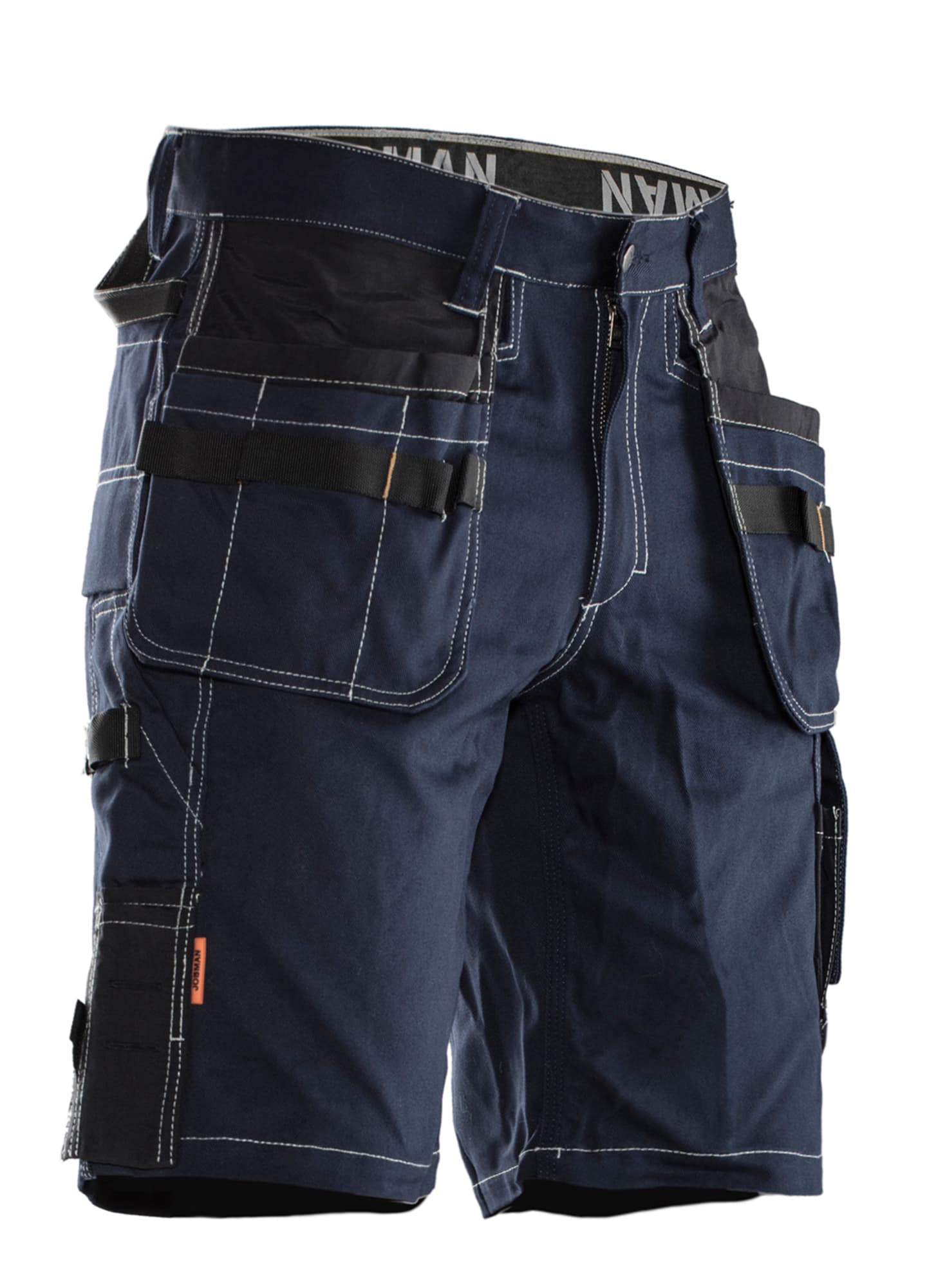 Work HP Shorts, Navy/Black