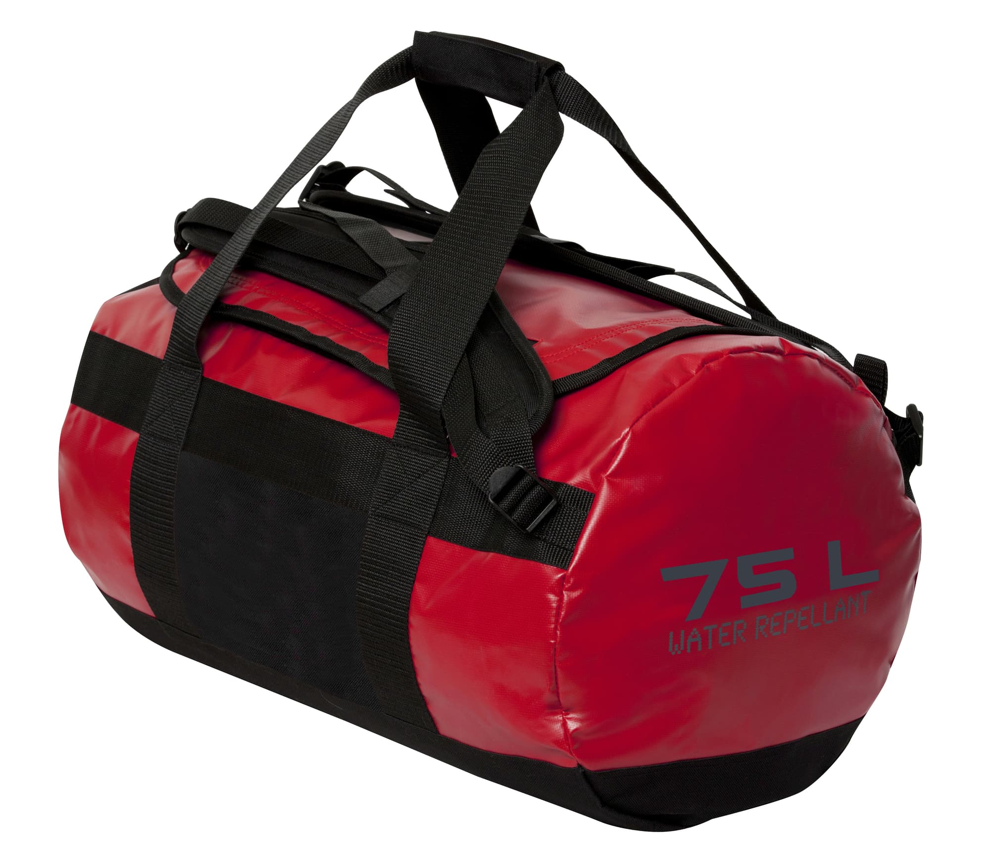 2-in-1 bag 75L, Red