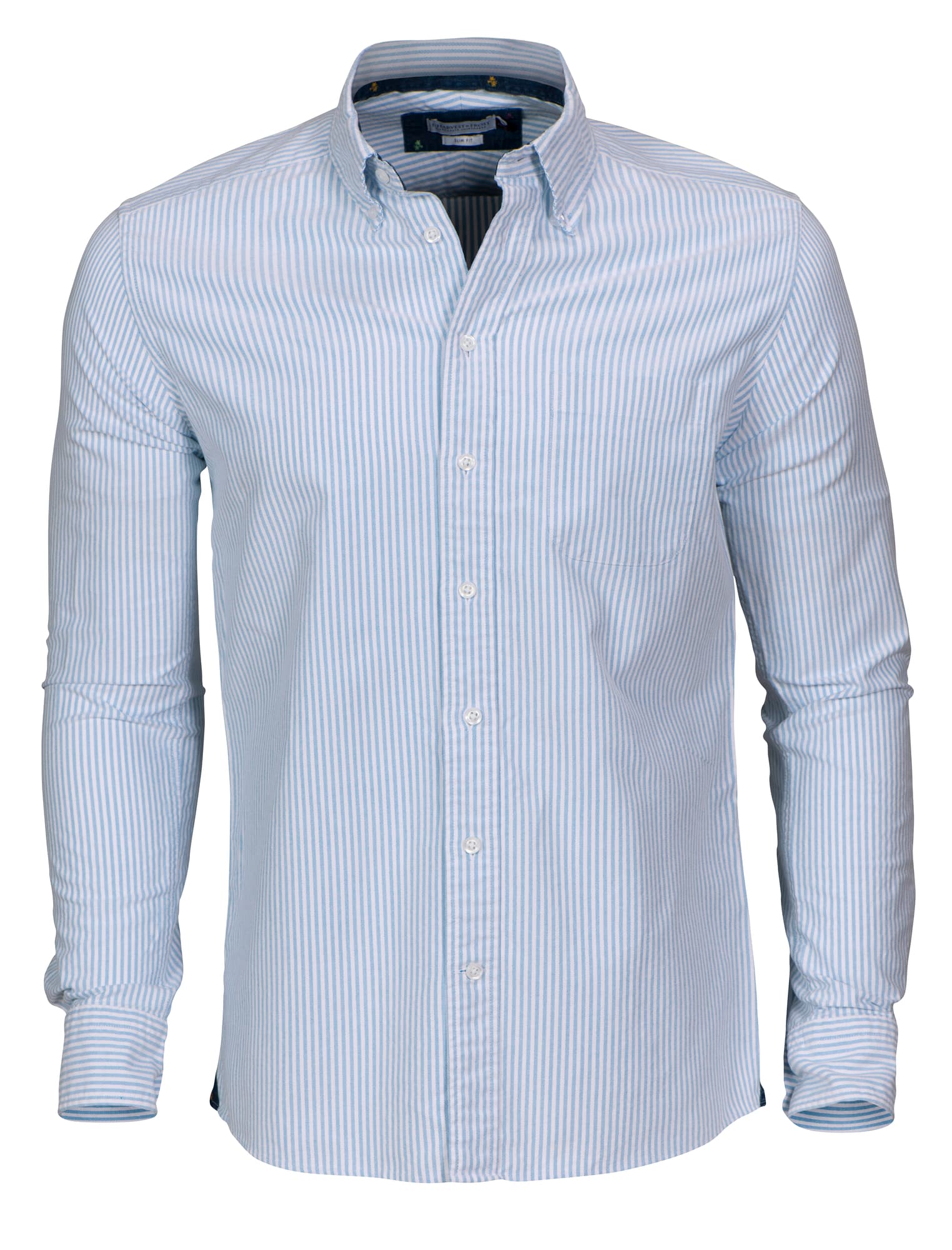 JH&F Indigo Bow 32 Slim Fit, Light Blue