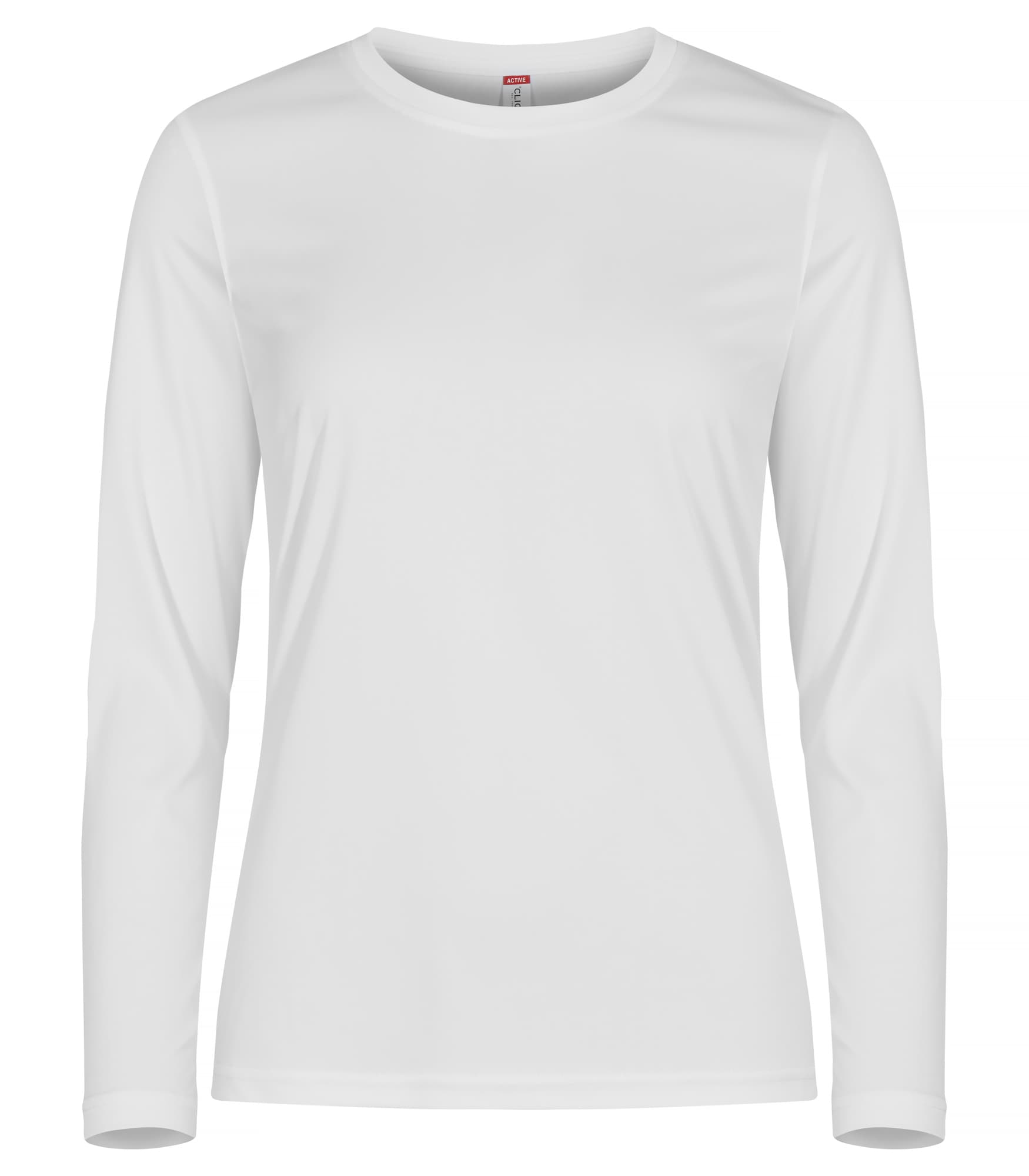 Basic Active-T L/S Women, White