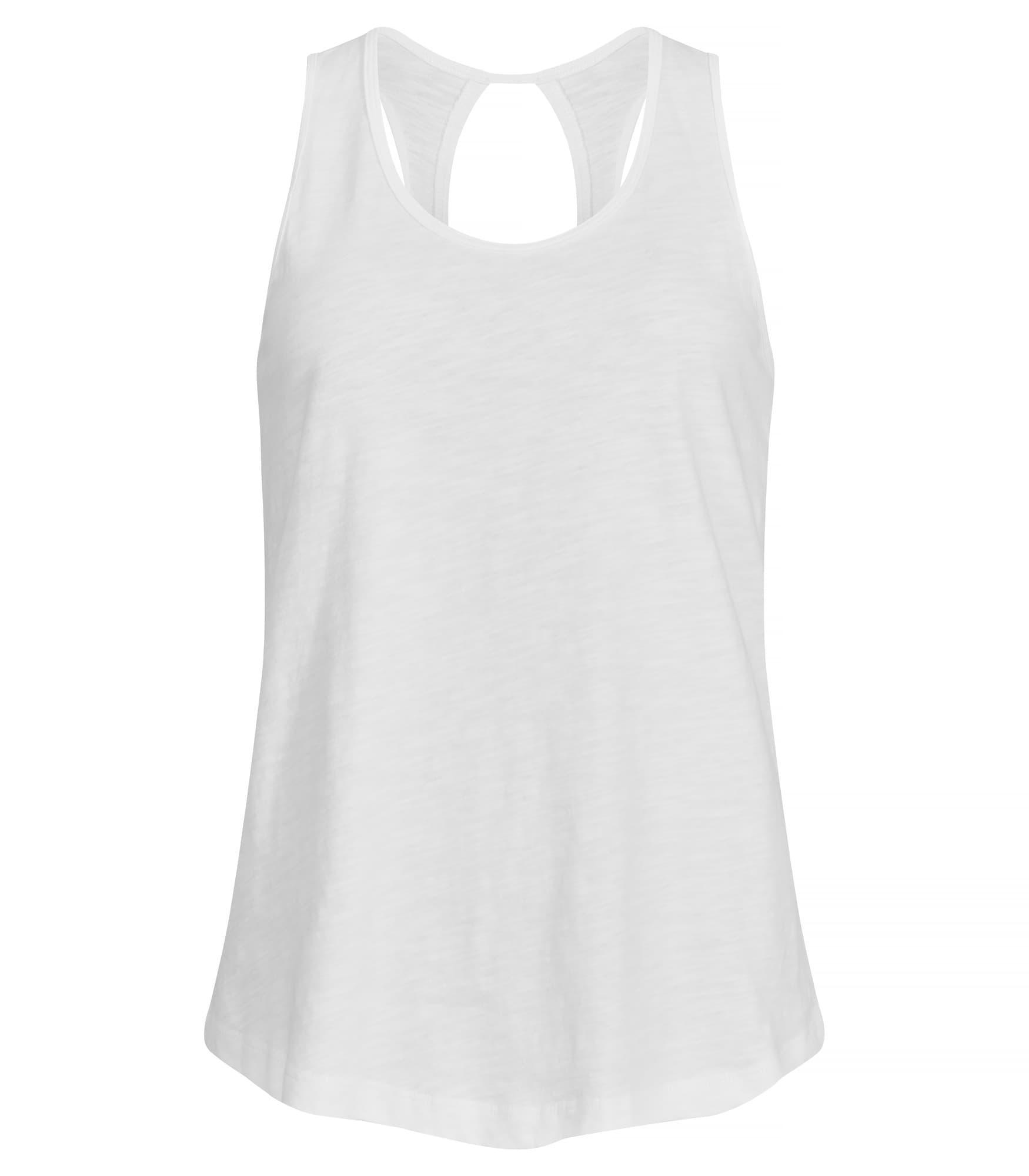 Slub Tanktop Women, White
