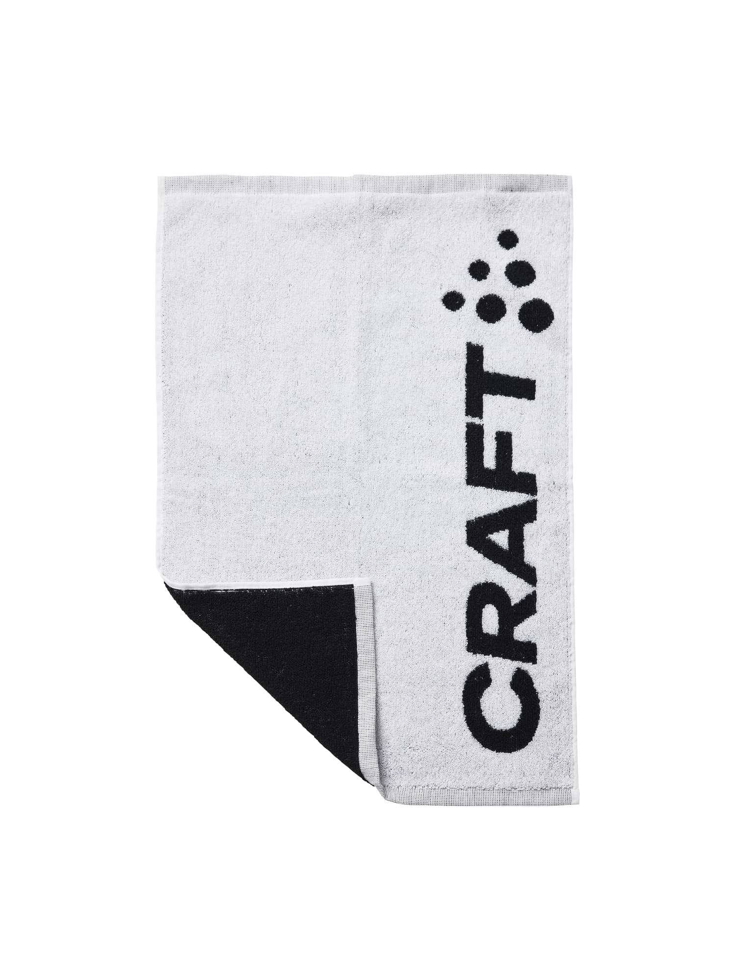 Ability Court Towel, White/Black