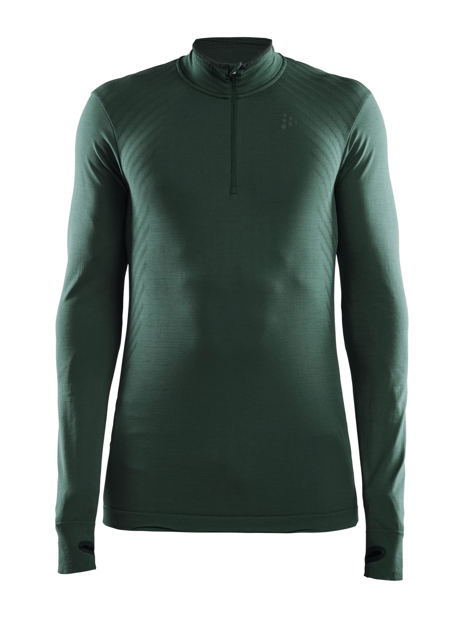 Fuseknit Comfort Zip M, Pine-Melange