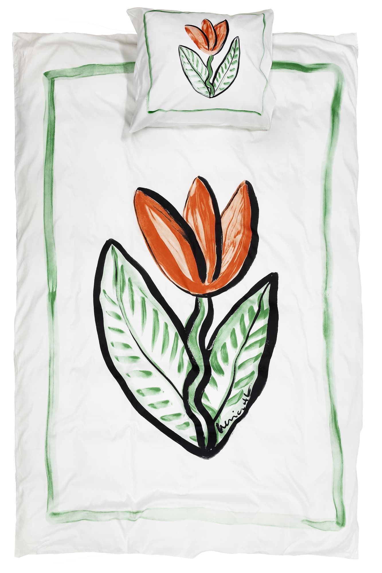 Tulip Satin, White