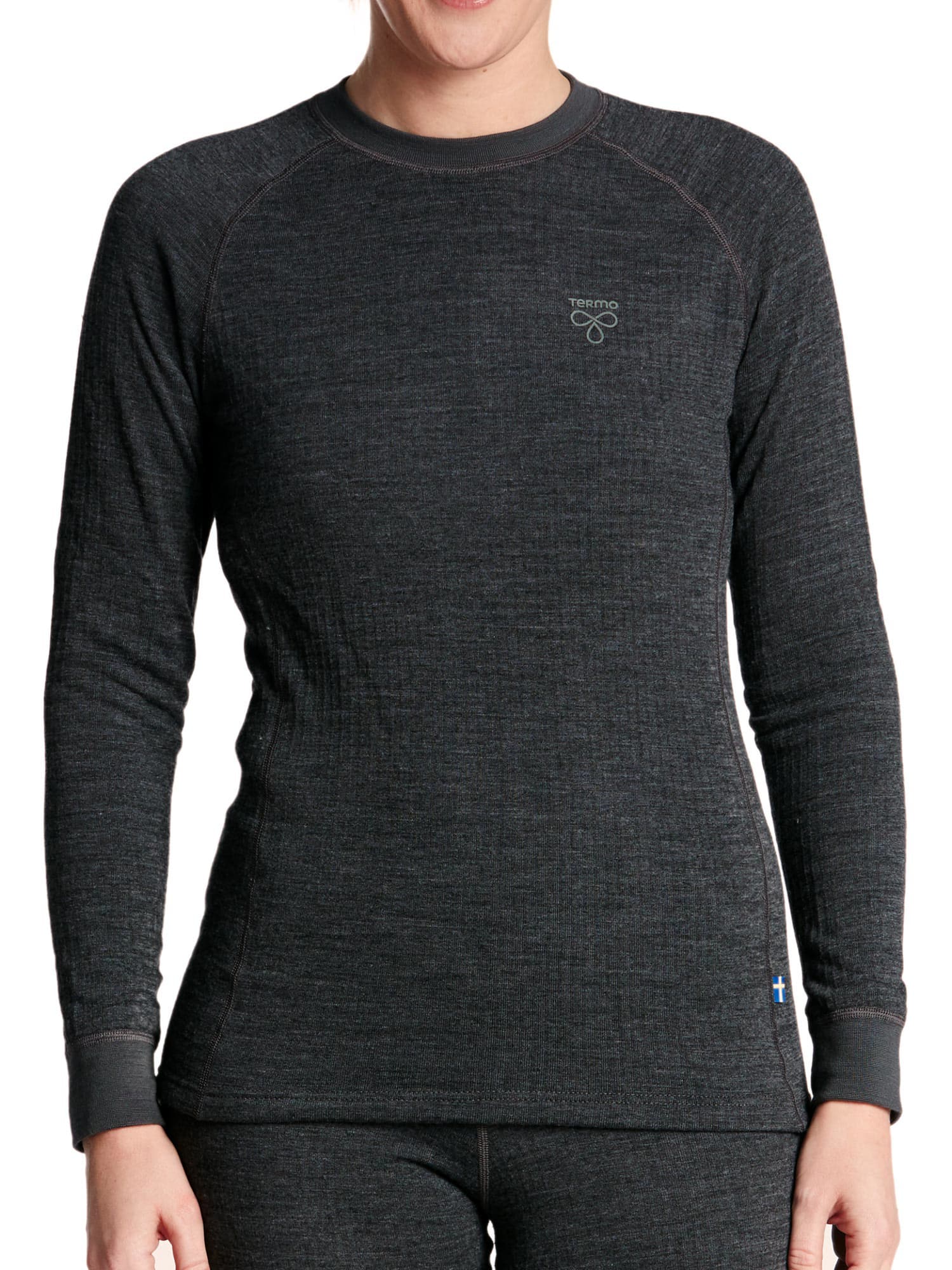 Termo Wool Original 2.0 Round neck LS W, Grey Melange