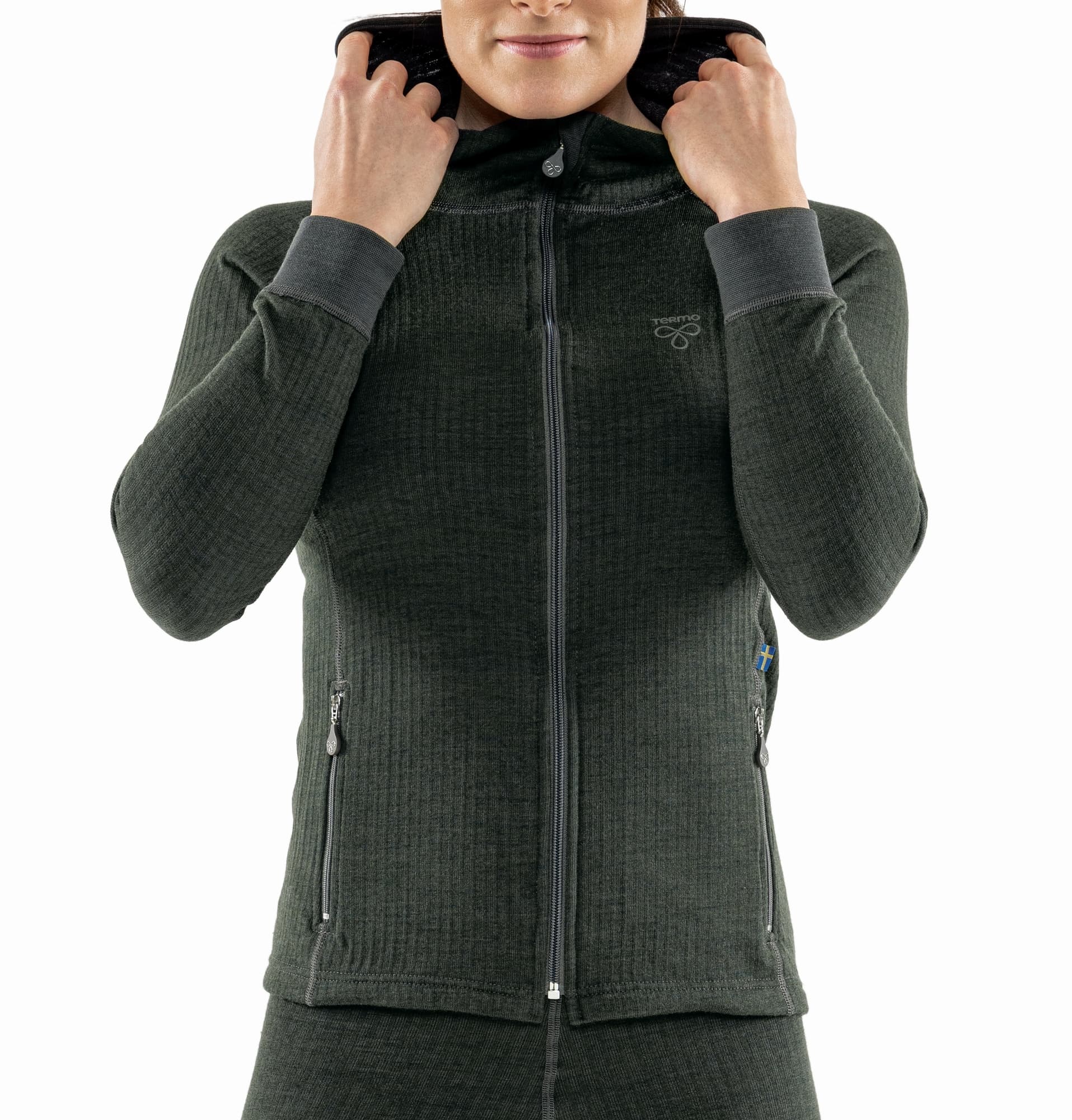 Termo Wool Original 2.0 Hoodie full zip W
