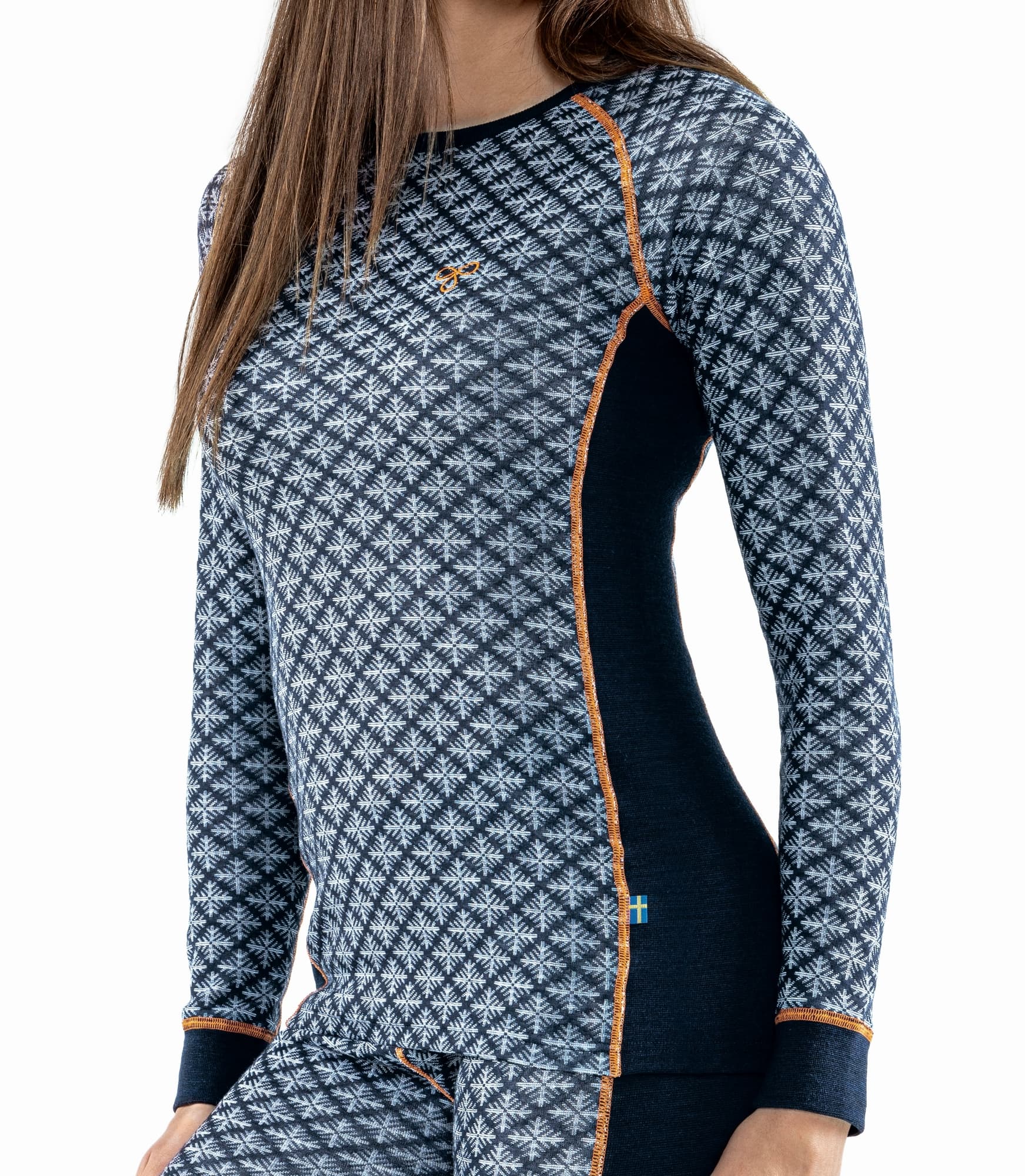 Termo Sequal Jaquard Round neck LS W