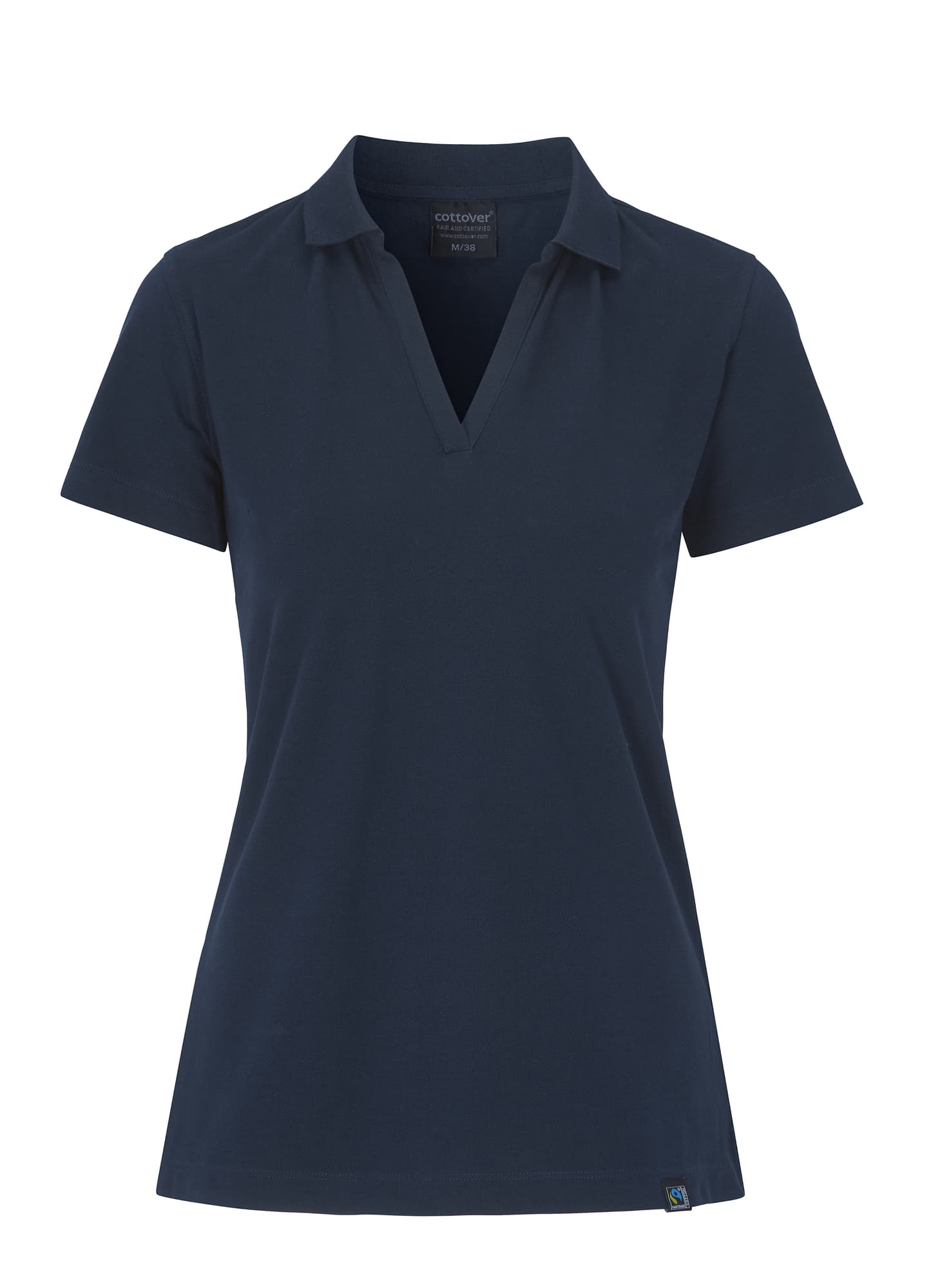 Stretch Pique Lady, Navy