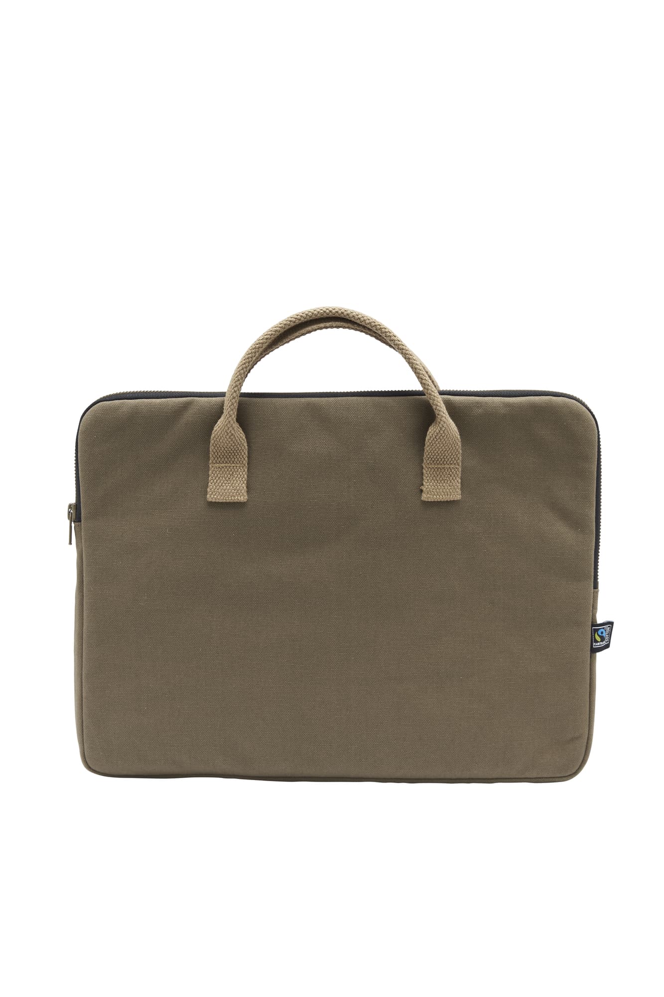 Canvas Computer Case, Dk Olive