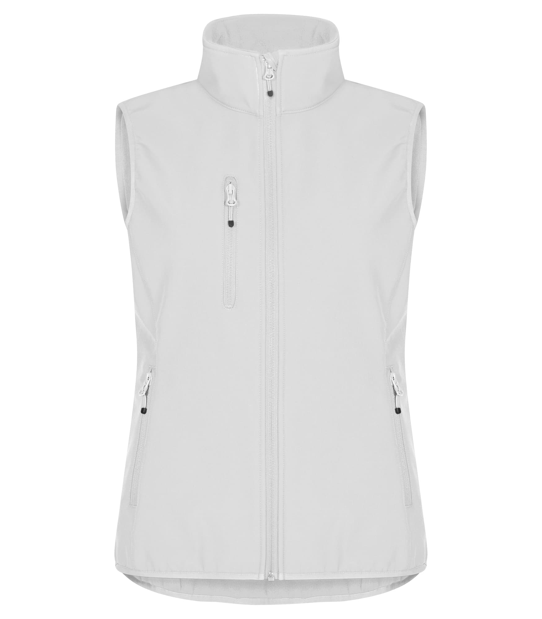 Classic Softshell Vest Women, White